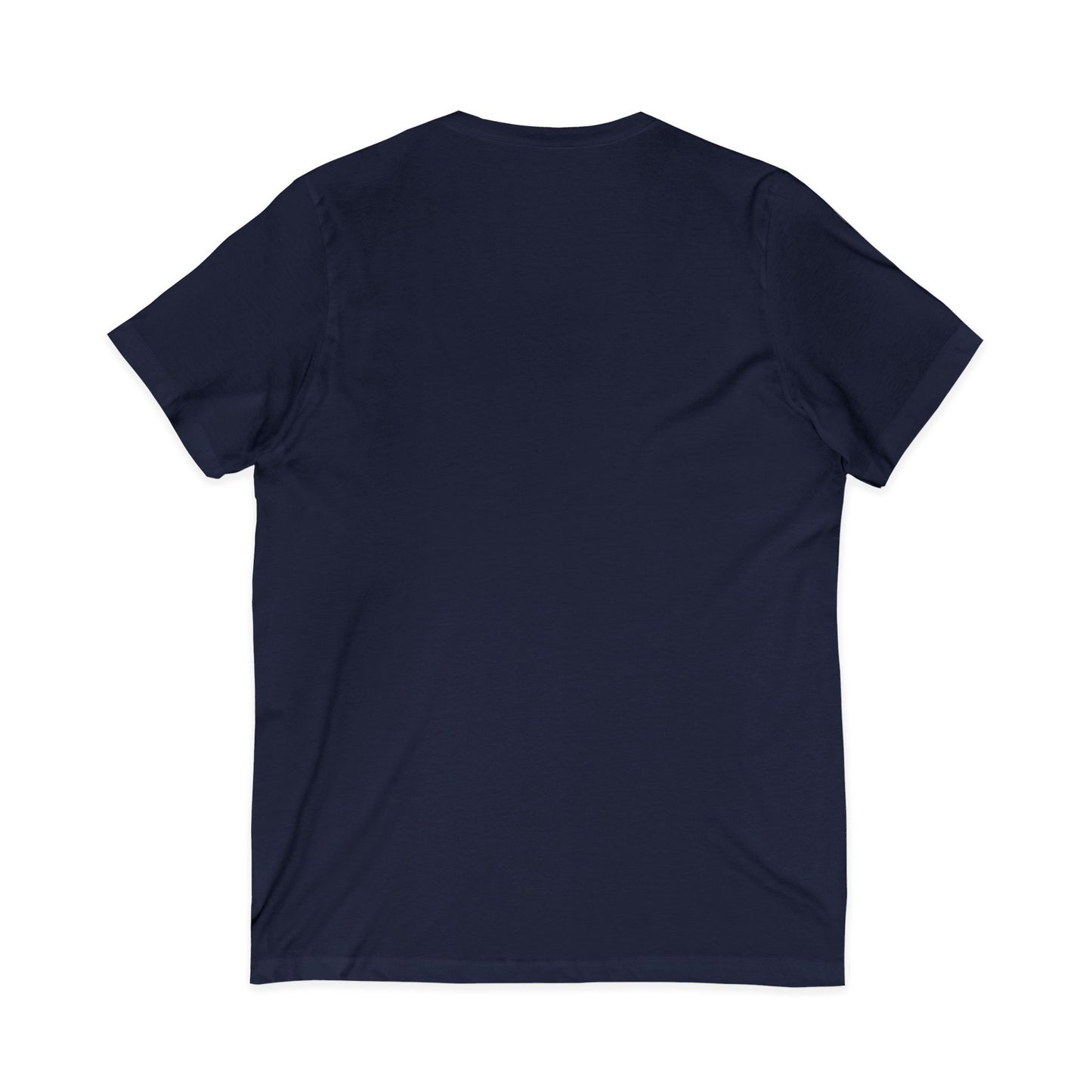 Cosmic Current – Dreamy Electric Magenta & Blue Abstract Women’s V-Neck T‑Shirt