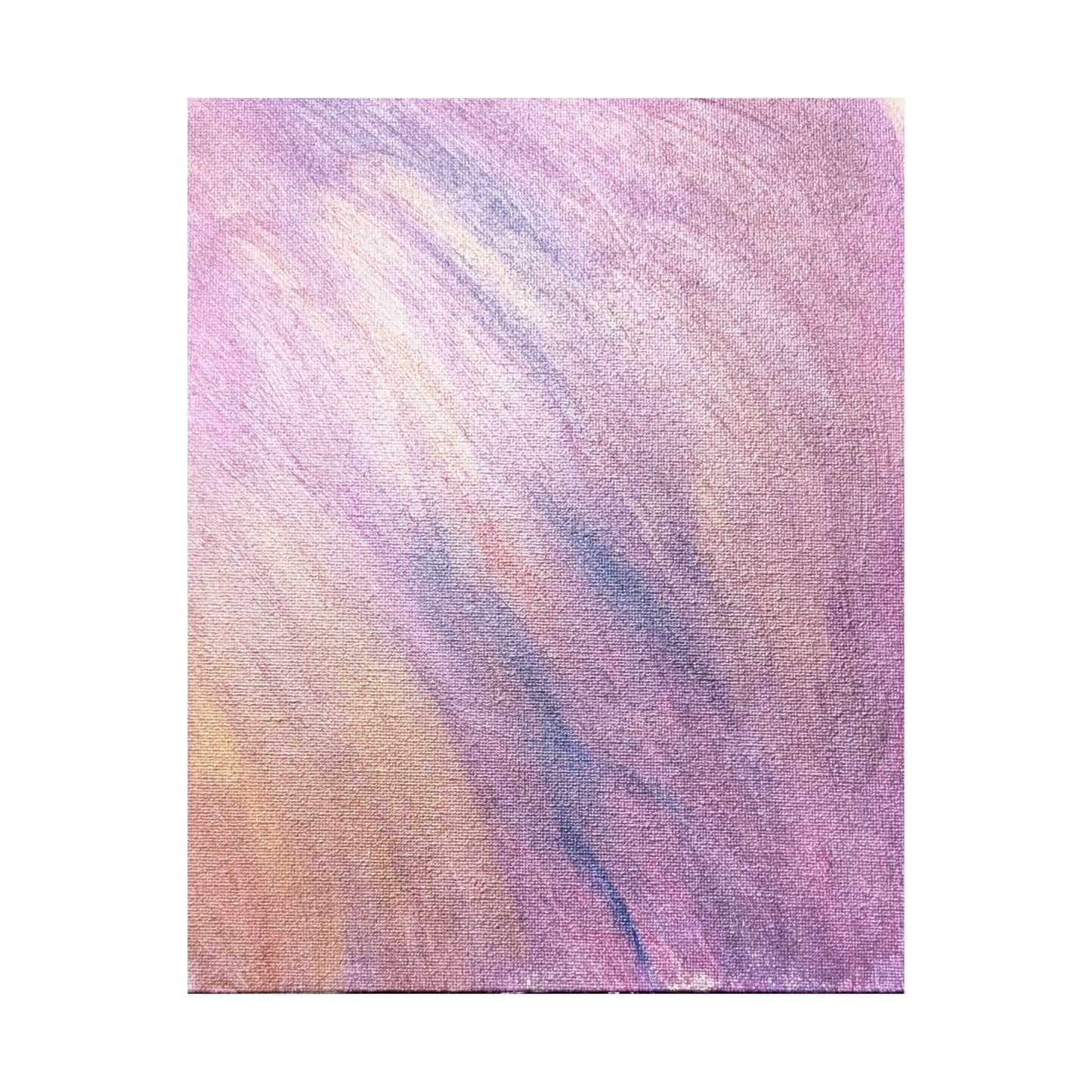"Dreamwave Drift" Moody Abstract Art Matte Poster — Purple Pink Wall Art (Vertical)