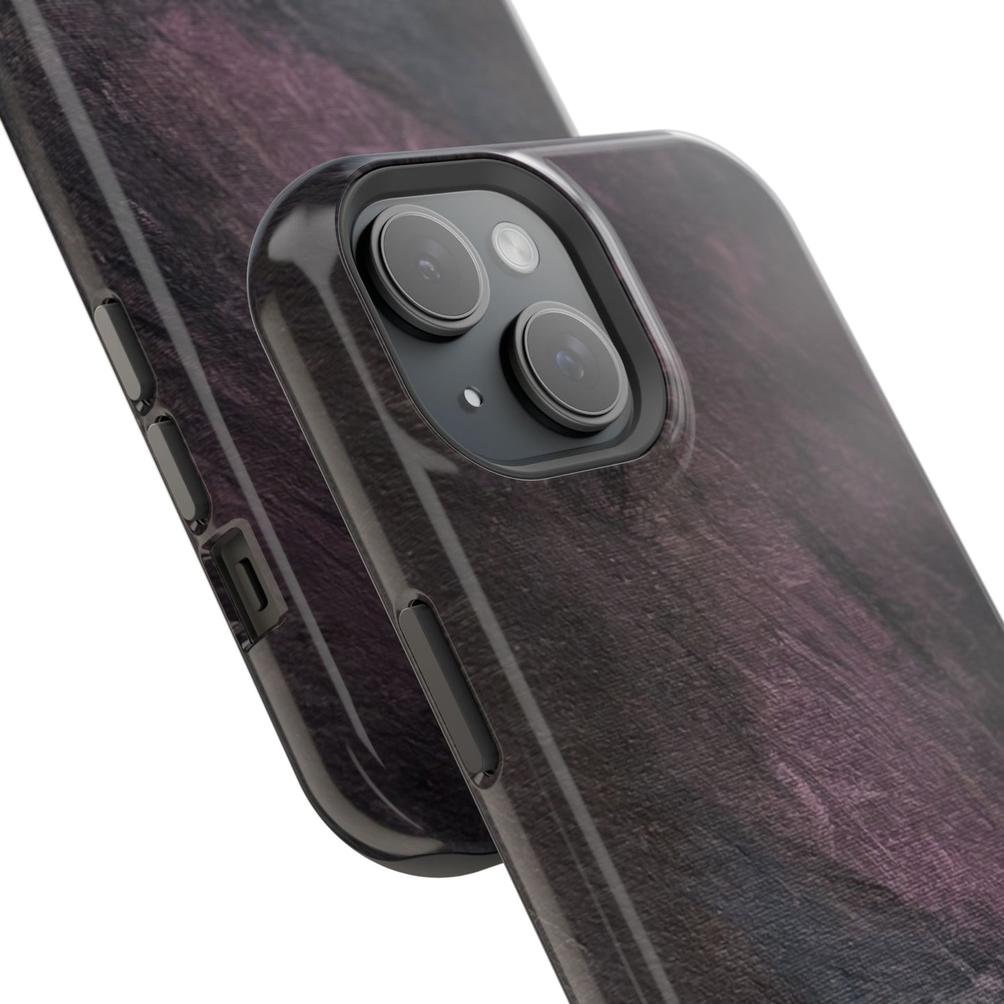 Magnetic Impact-Resistant Case — Lavender & Dusky Pink Artwork by Maria