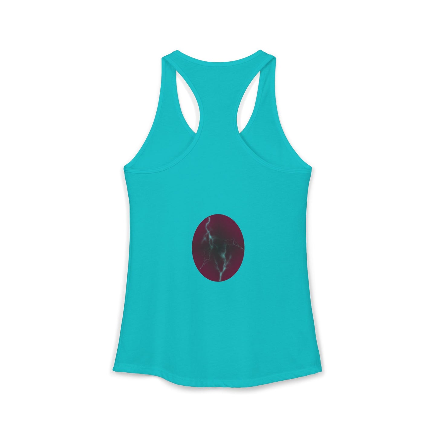 Cosmic Current - Electric Energy Women's Ideal Racerback Tank