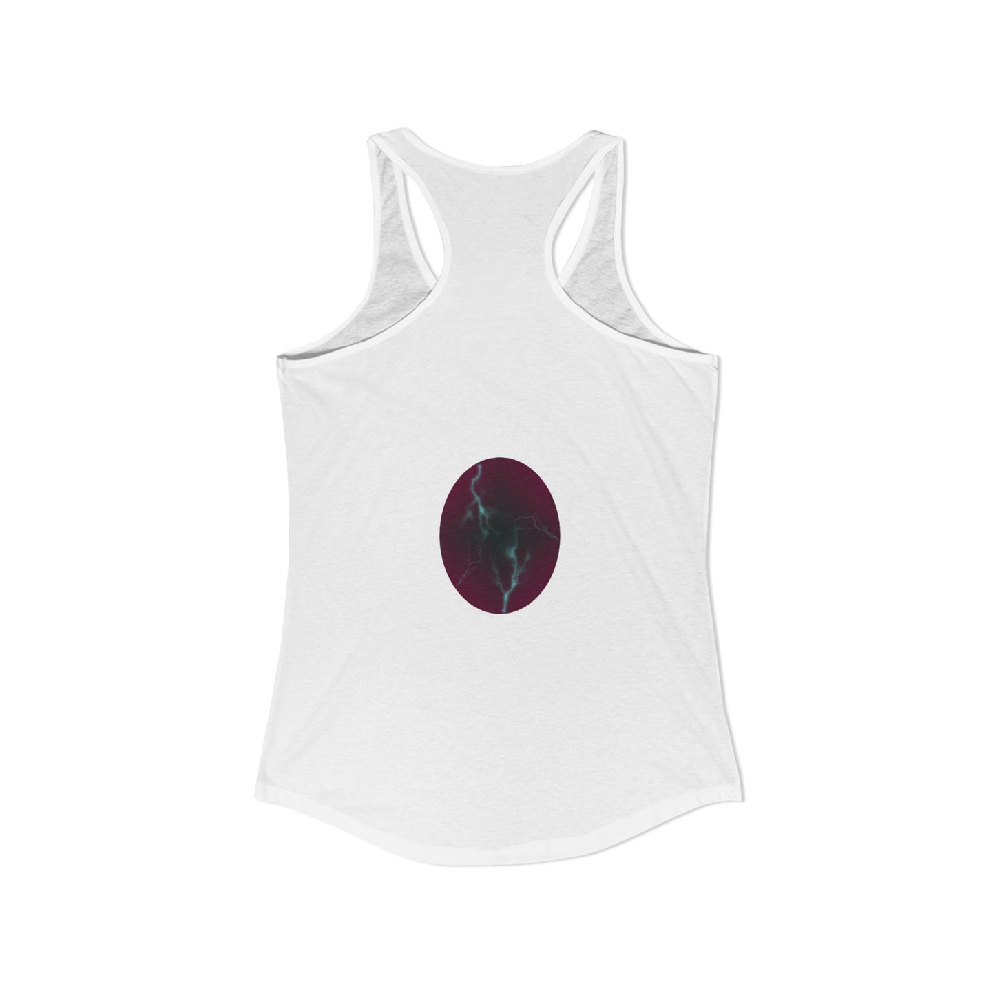 Cosmic Current - Electric Energy Women's Ideal Racerback Tank
