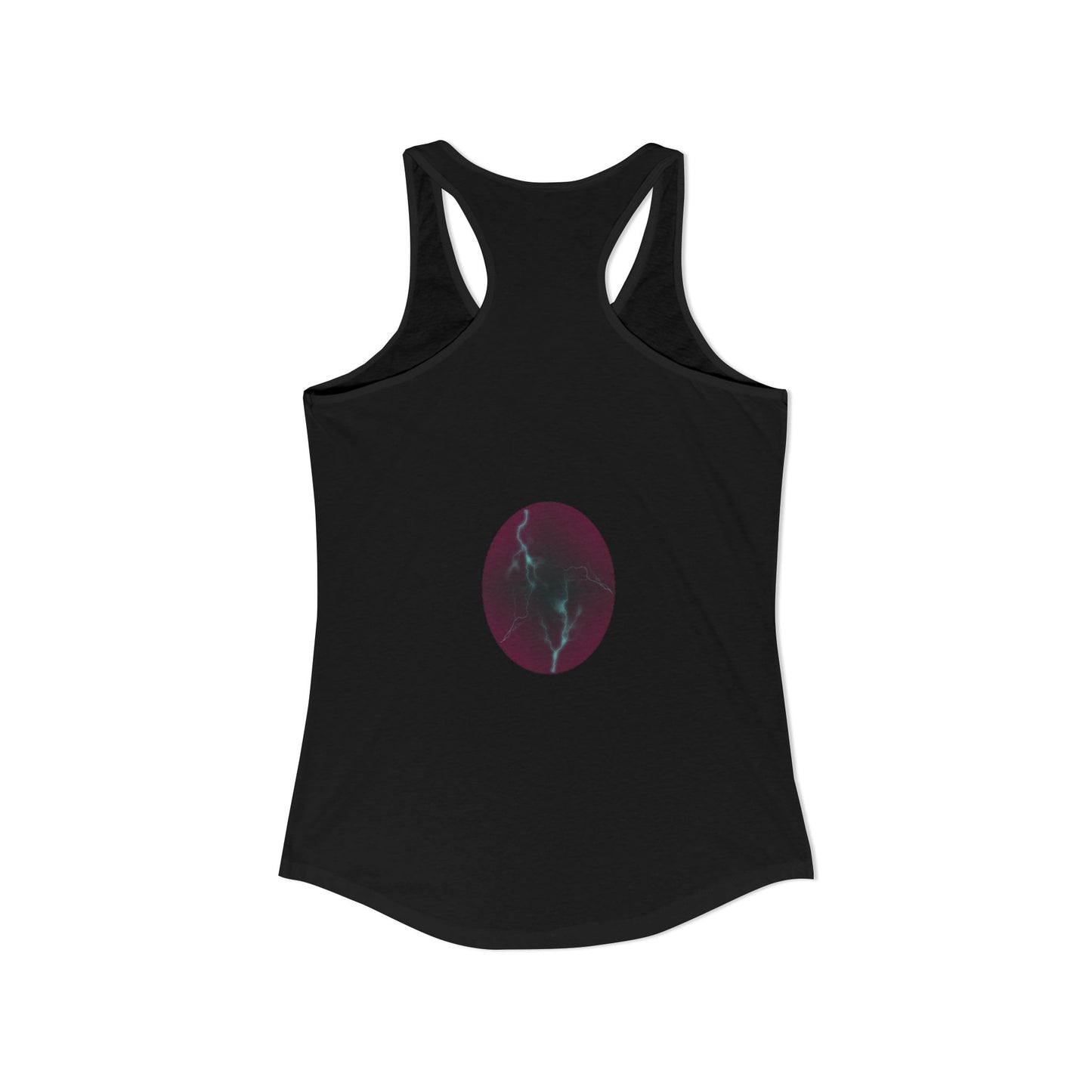 Cosmic Current - Electric Energy Women's Ideal Racerback Tank