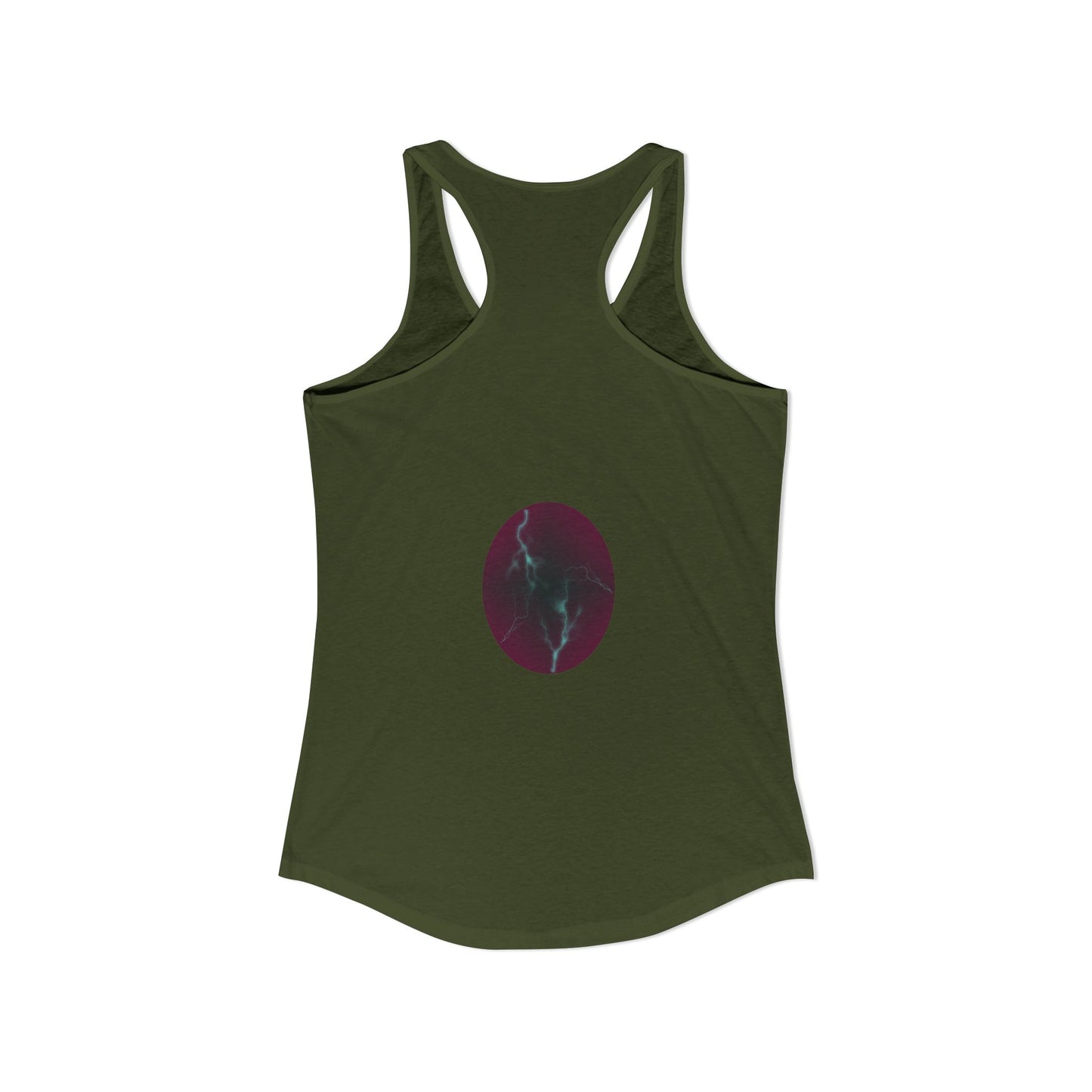 Cosmic Current - Electric Energy Women's Ideal Racerback Tank
