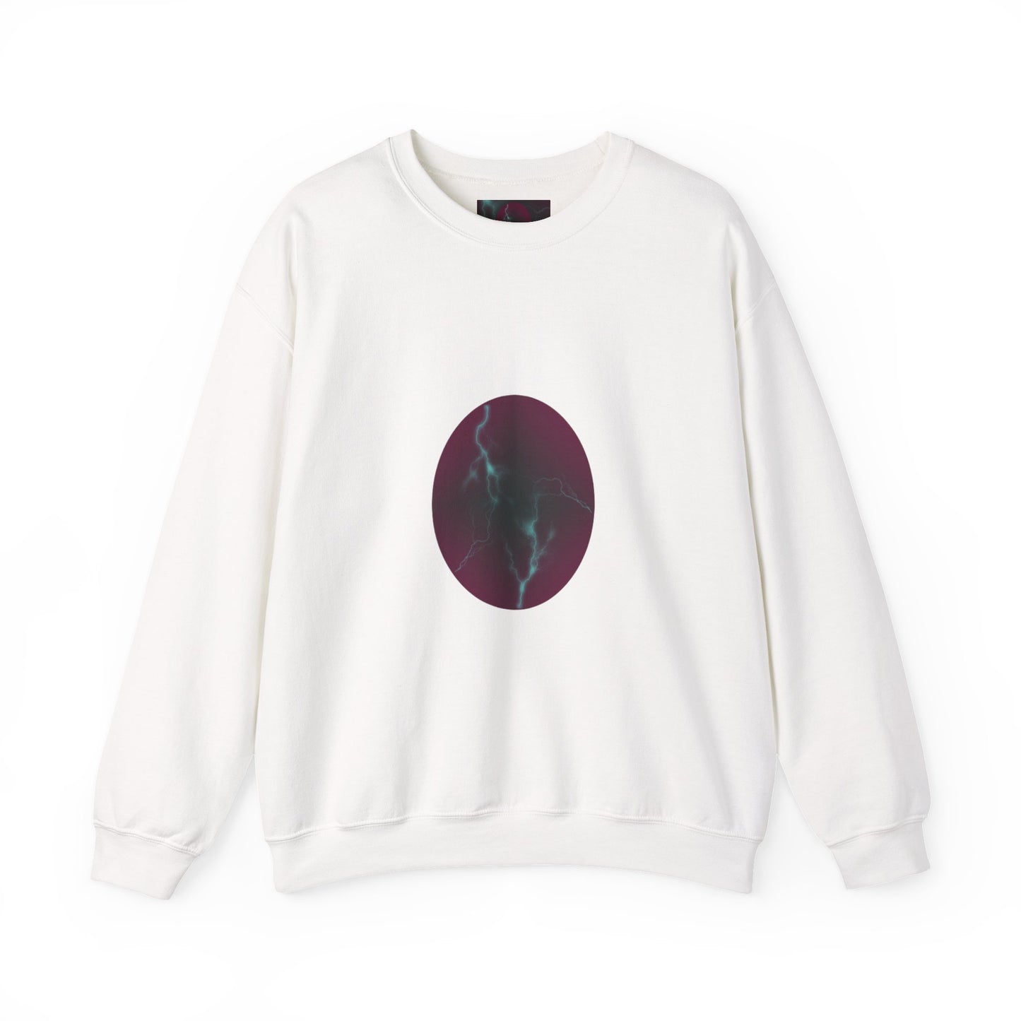 Cosmic Current Origin Dragon Egg Sweatshirt — Lightning Crack Design
