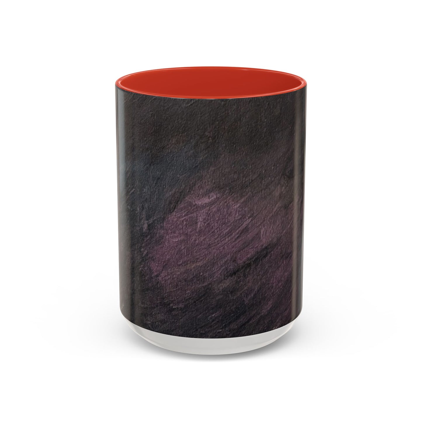 Abstract Dark Marble Art Coffee Mug — Ceramic Accent (11/15 oz)