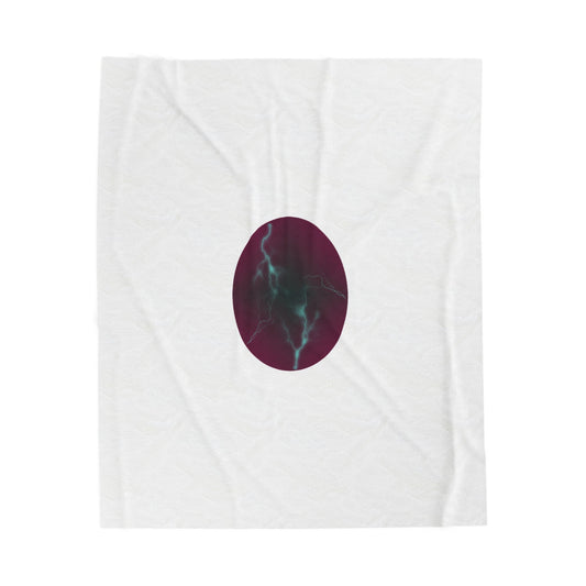 Cosmic Current | Premium Velveteen Plush Blanket