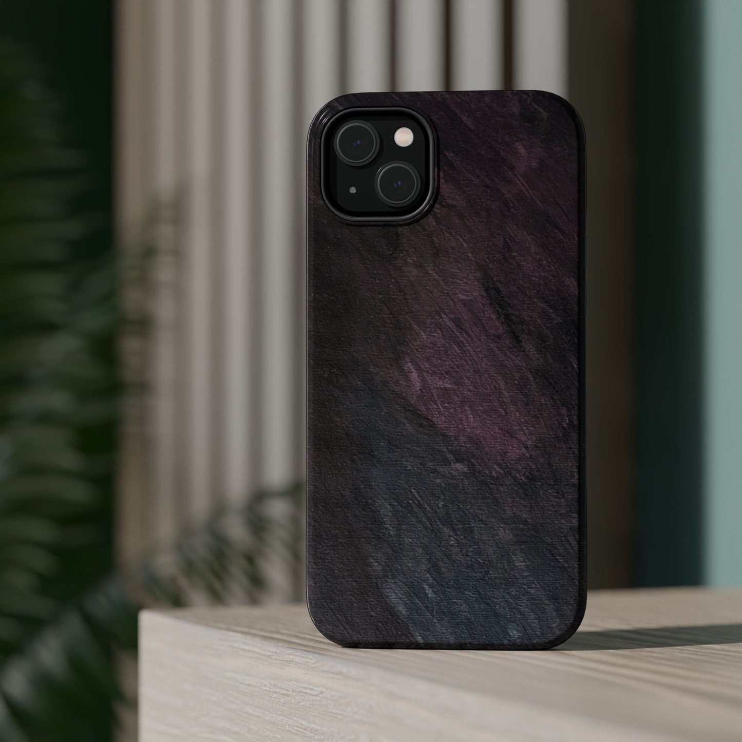 Magnetic Impact-Resistant Case — Lavender & Dusky Pink Artwork by Maria