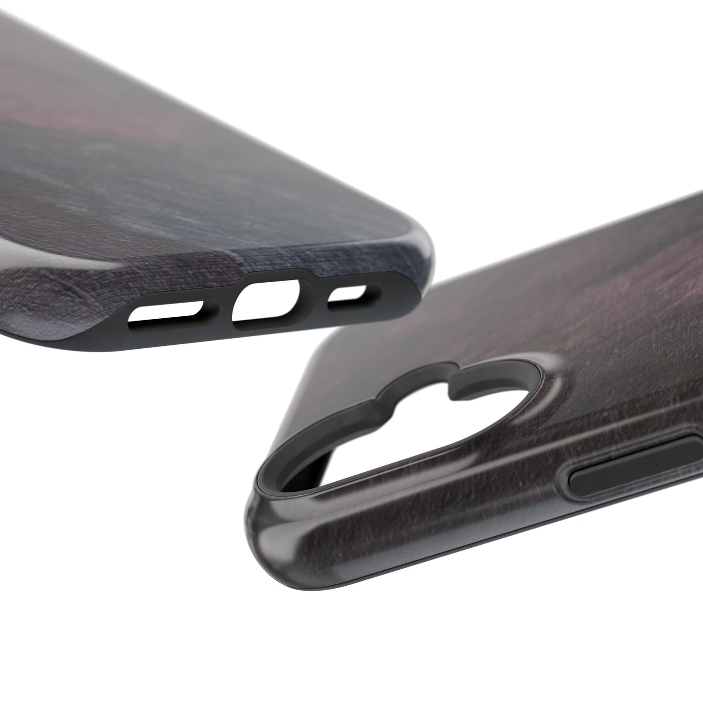 Magnetic Impact-Resistant Case — Lavender & Dusky Pink Artwork by Maria