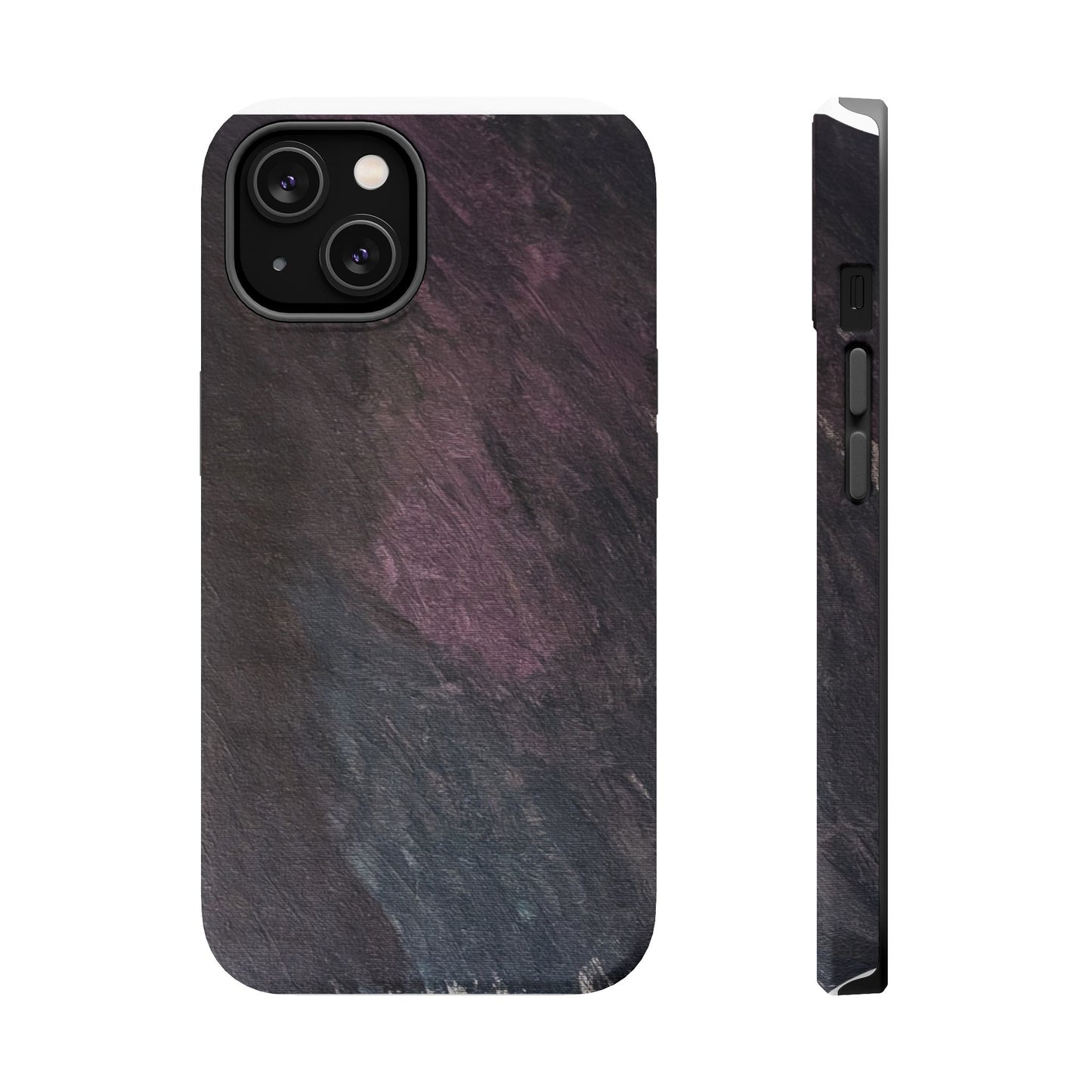 Magnetic Impact-Resistant Case — Lavender & Dusky Pink Artwork by Maria