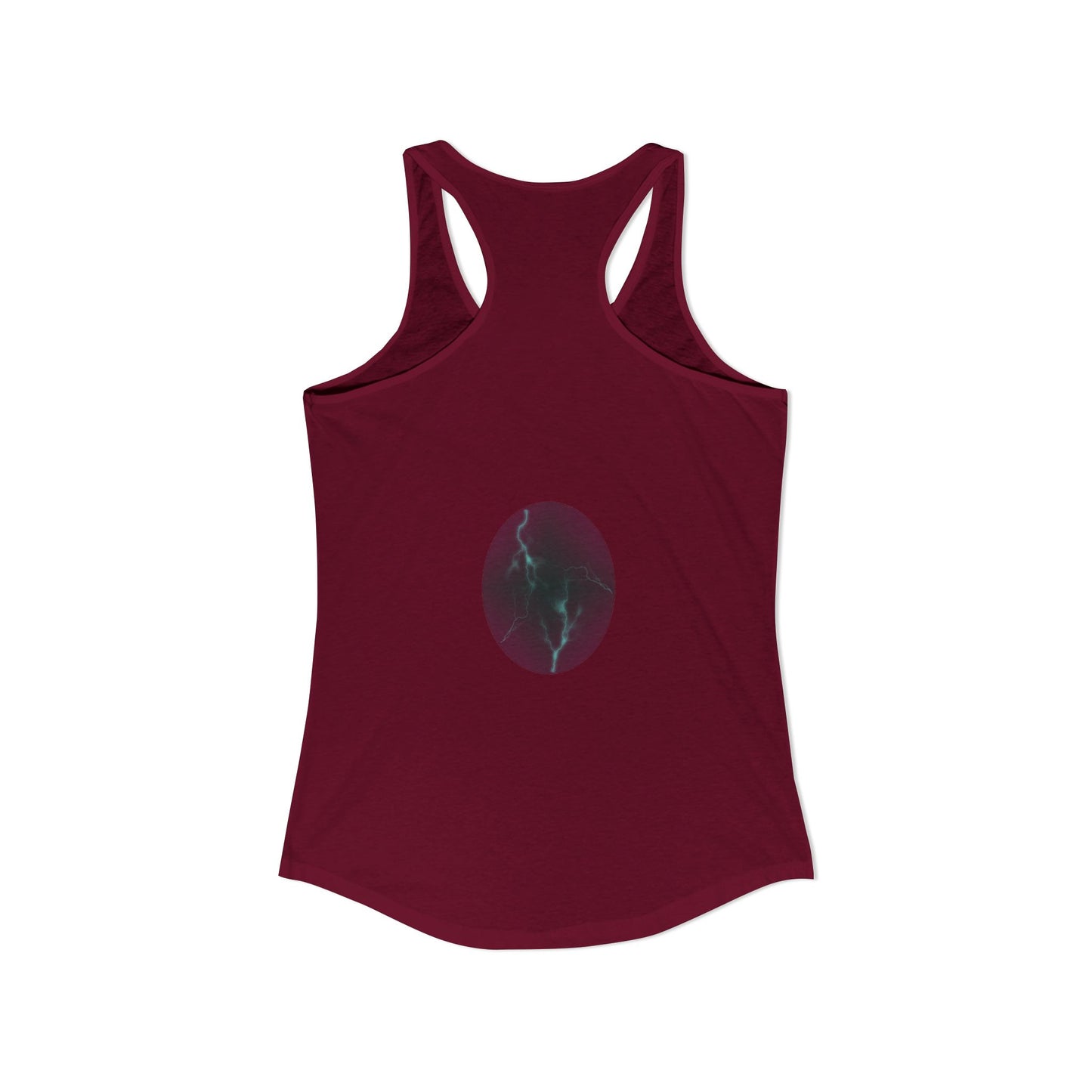 Cosmic Current - Electric Energy Women's Ideal Racerback Tank