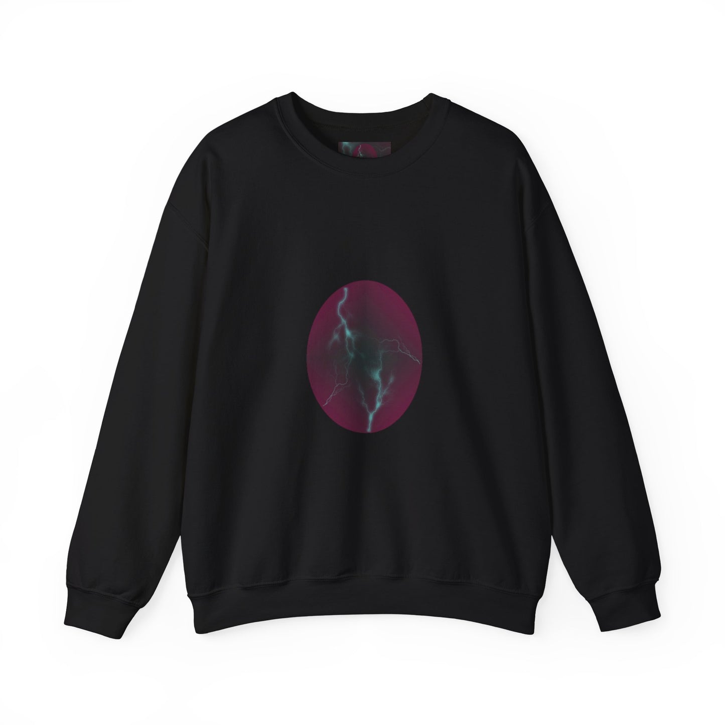 Cosmic Current Origin Dragon Egg Sweatshirt — Lightning Crack Design