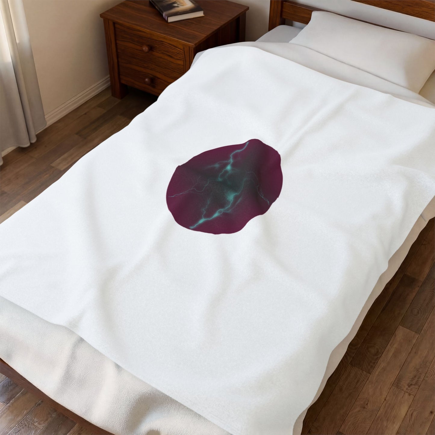 Cosmic Current | Premium Velveteen Plush Blanket