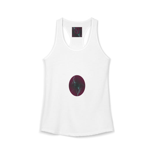 Cosmic Current - Electric Energy Women's Ideal Racerback Tank
