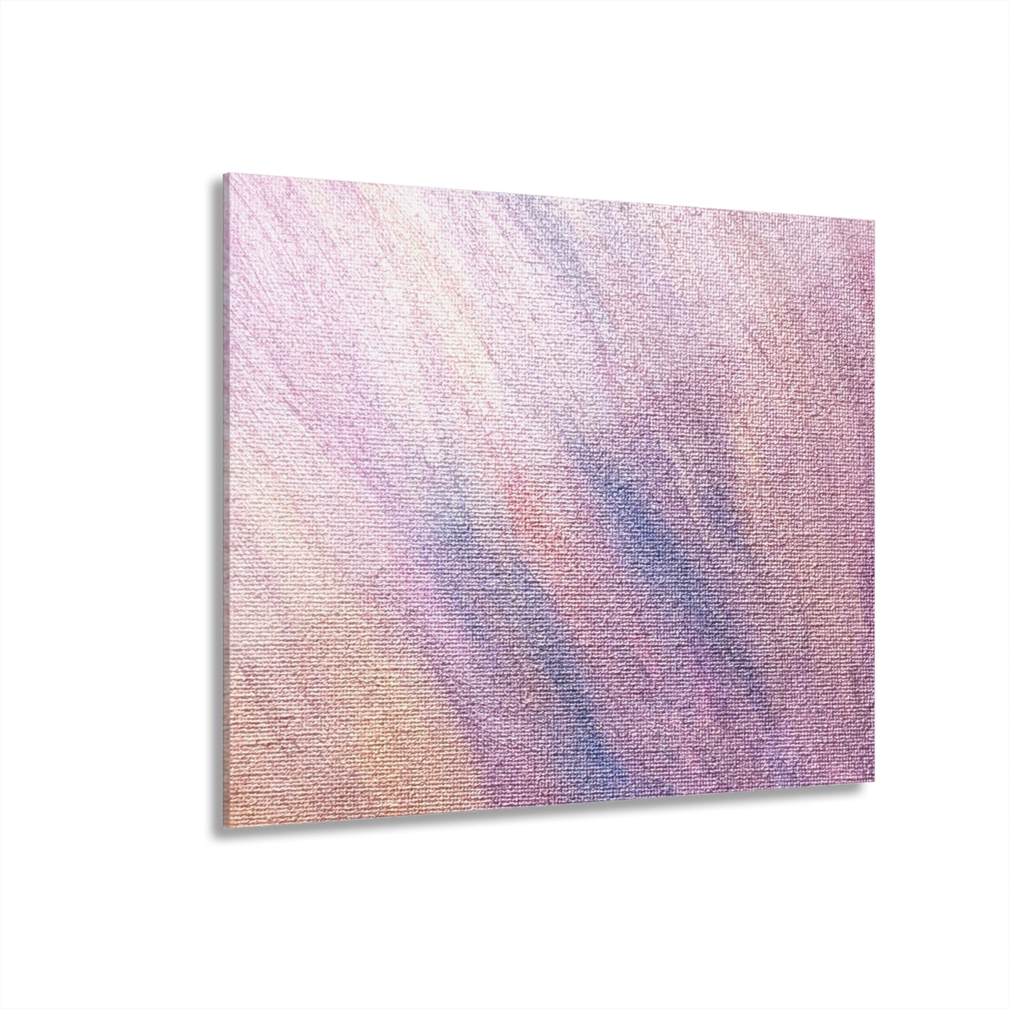 "Dreamwave Drift" Acrylic Print (French Cleat Hanging) — Soft Lavender Wall Art