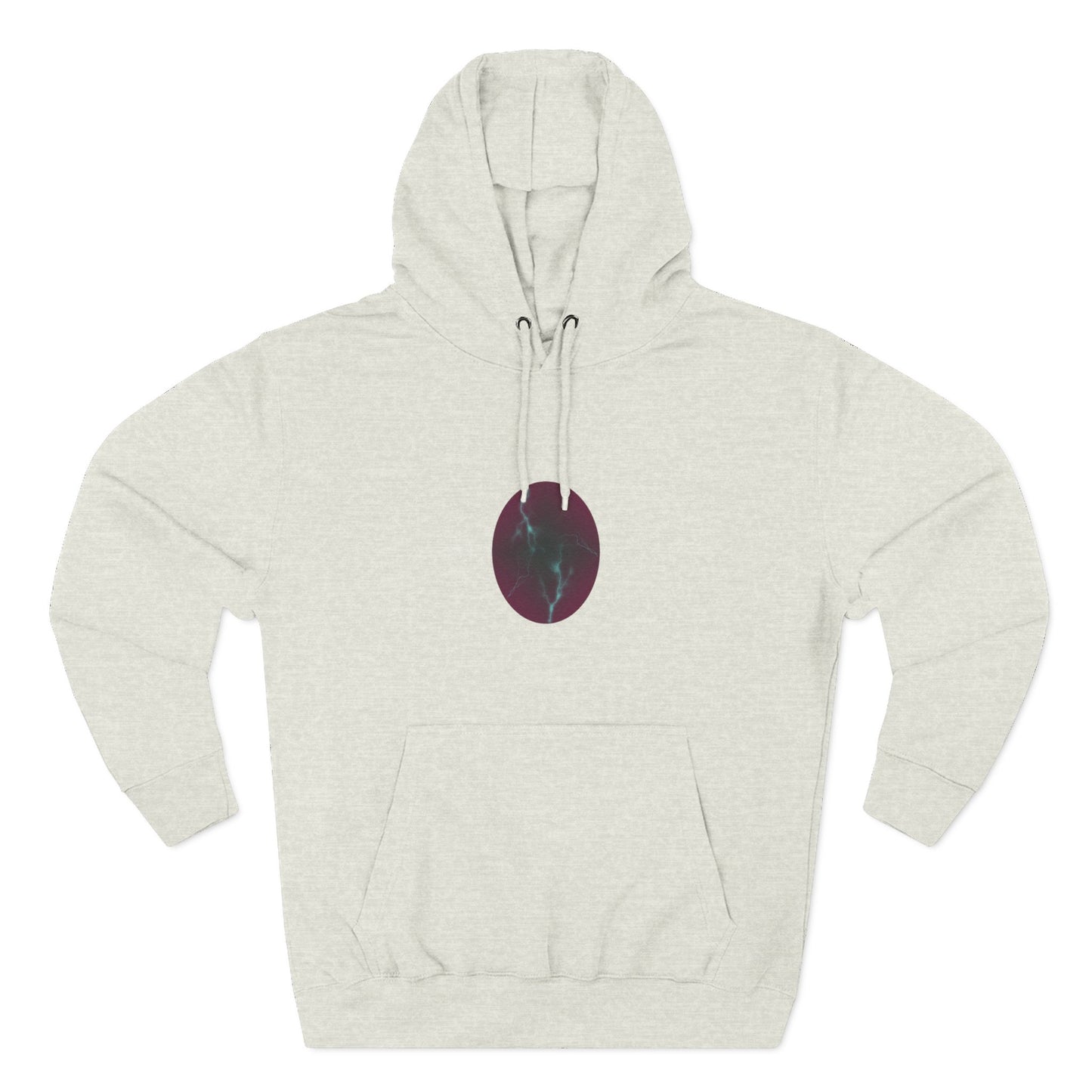 Cosmic Current – Dreamy Abstract Electric Flow Unisex Hoodie Sweatshirt