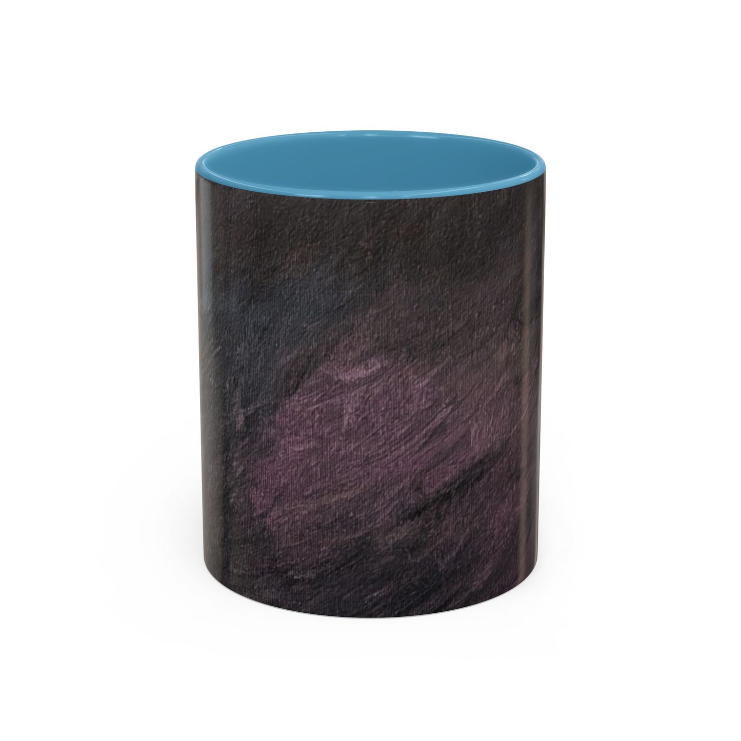 Abstract Dark Marble Art Coffee Mug — Ceramic Accent (11/15 oz)