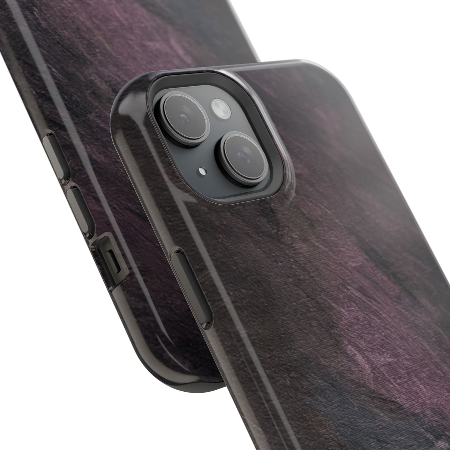 Magnetic Impact-Resistant Case — Lavender & Dusky Pink Artwork by Maria