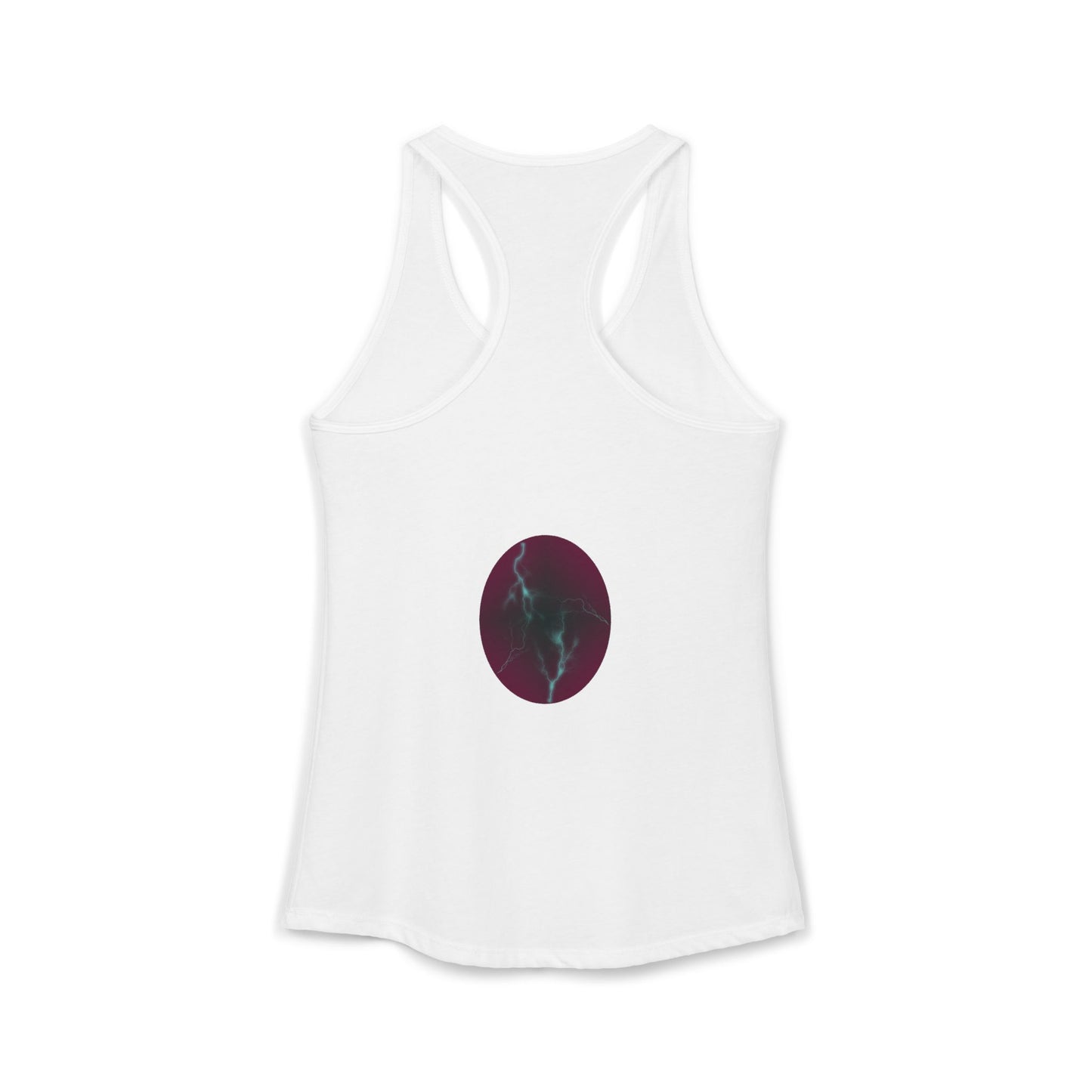 Cosmic Current - Electric Energy Women's Ideal Racerback Tank