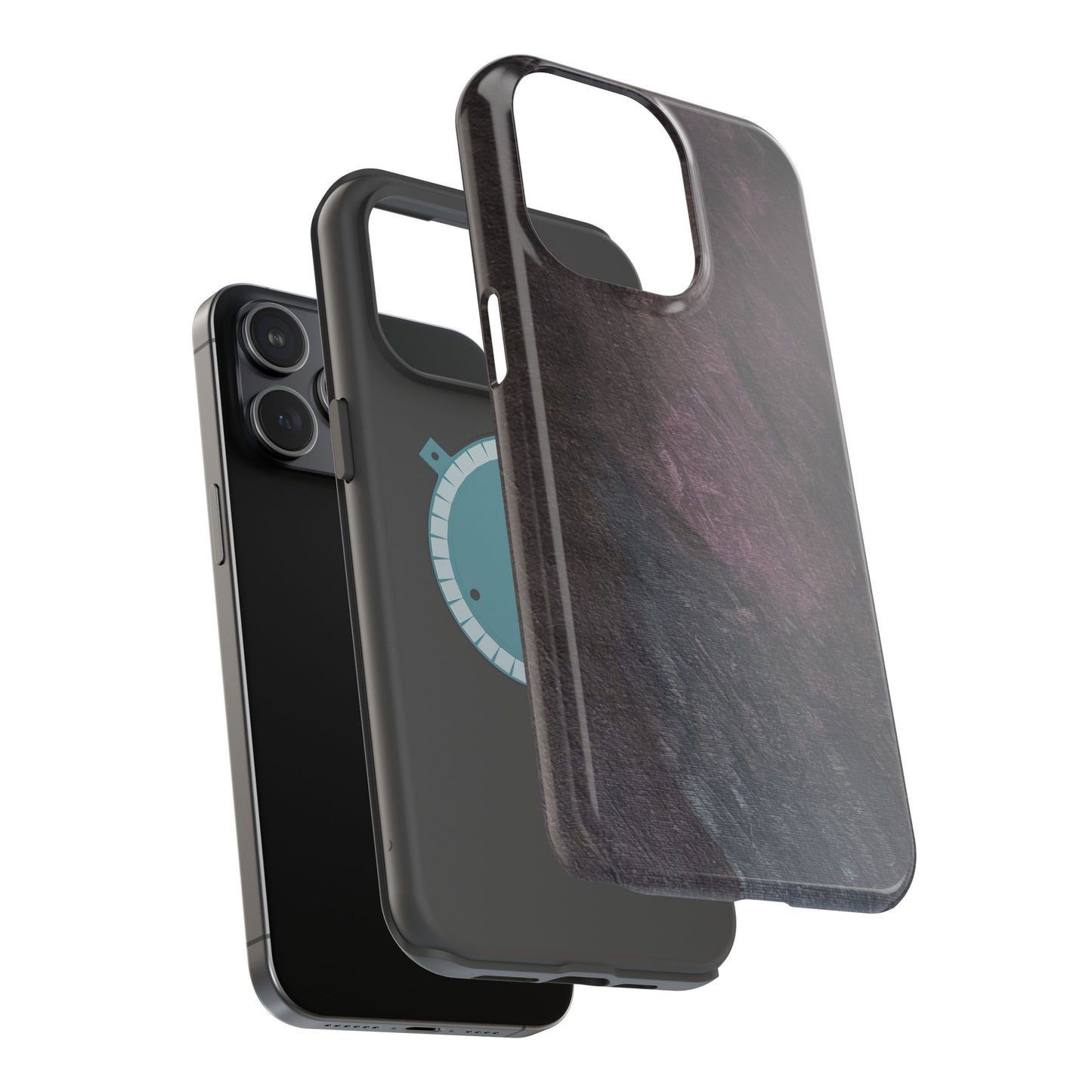 Magnetic Impact-Resistant Case — Lavender & Dusky Pink Artwork by Maria
