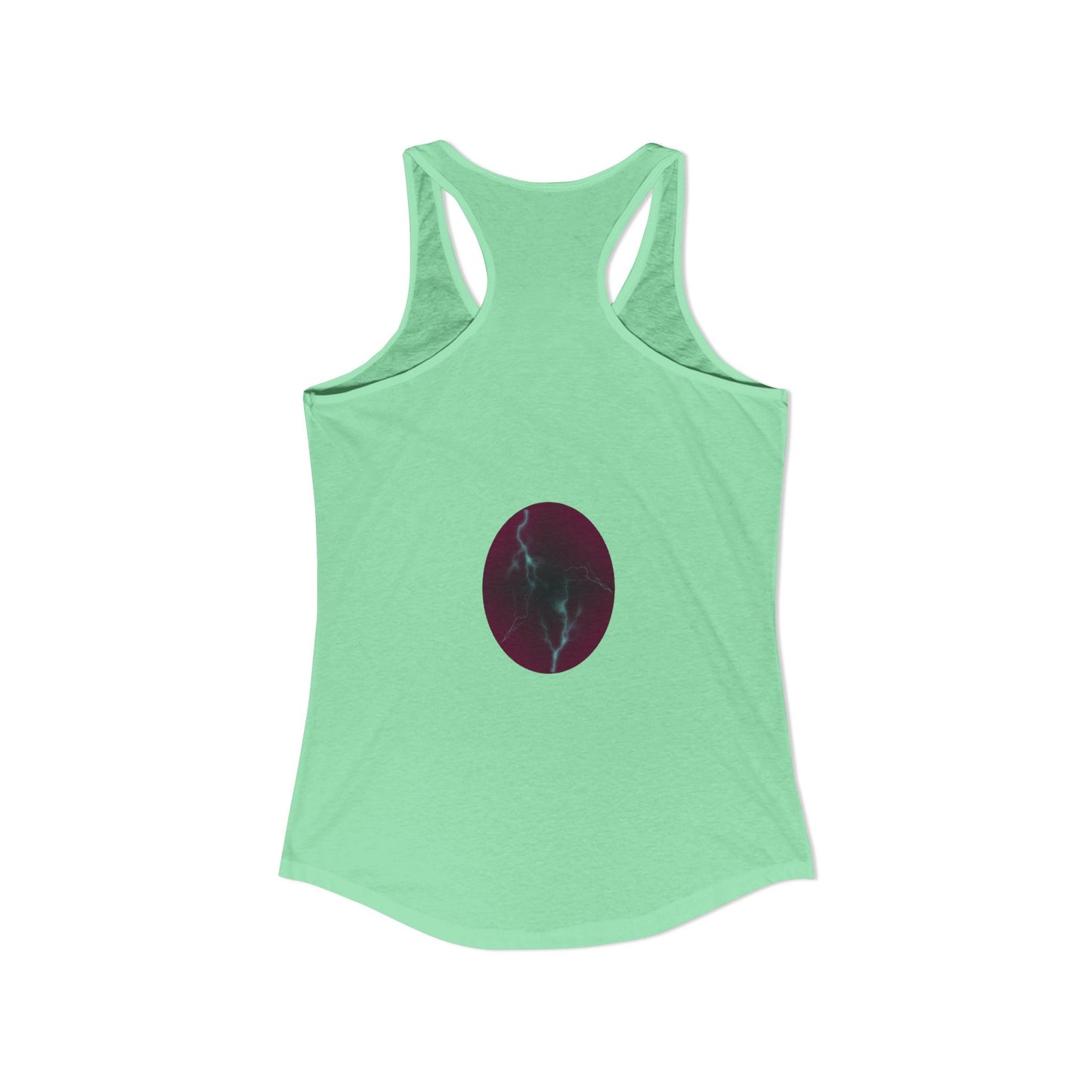 Cosmic Current - Electric Energy Women's Ideal Racerback Tank