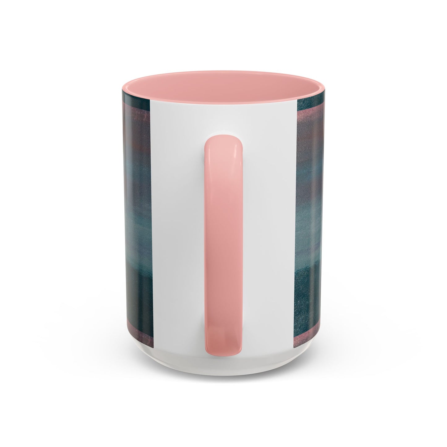 Personalized Accent Coffee Mug — Custom Wraparound Artwork (11/15oz)