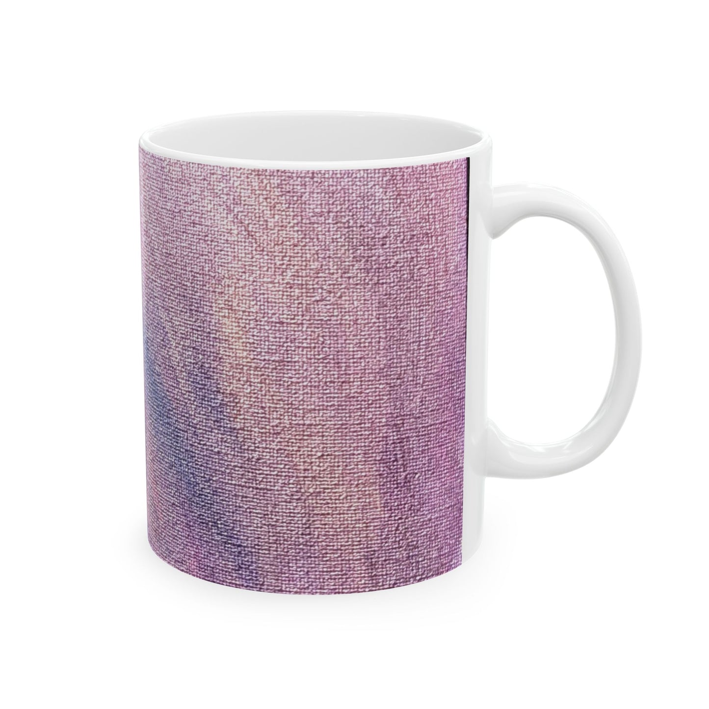 "Dreamwave Drift" Ceramic Mug — Soft Pink & Lavender Gradient (11oz, 15oz)