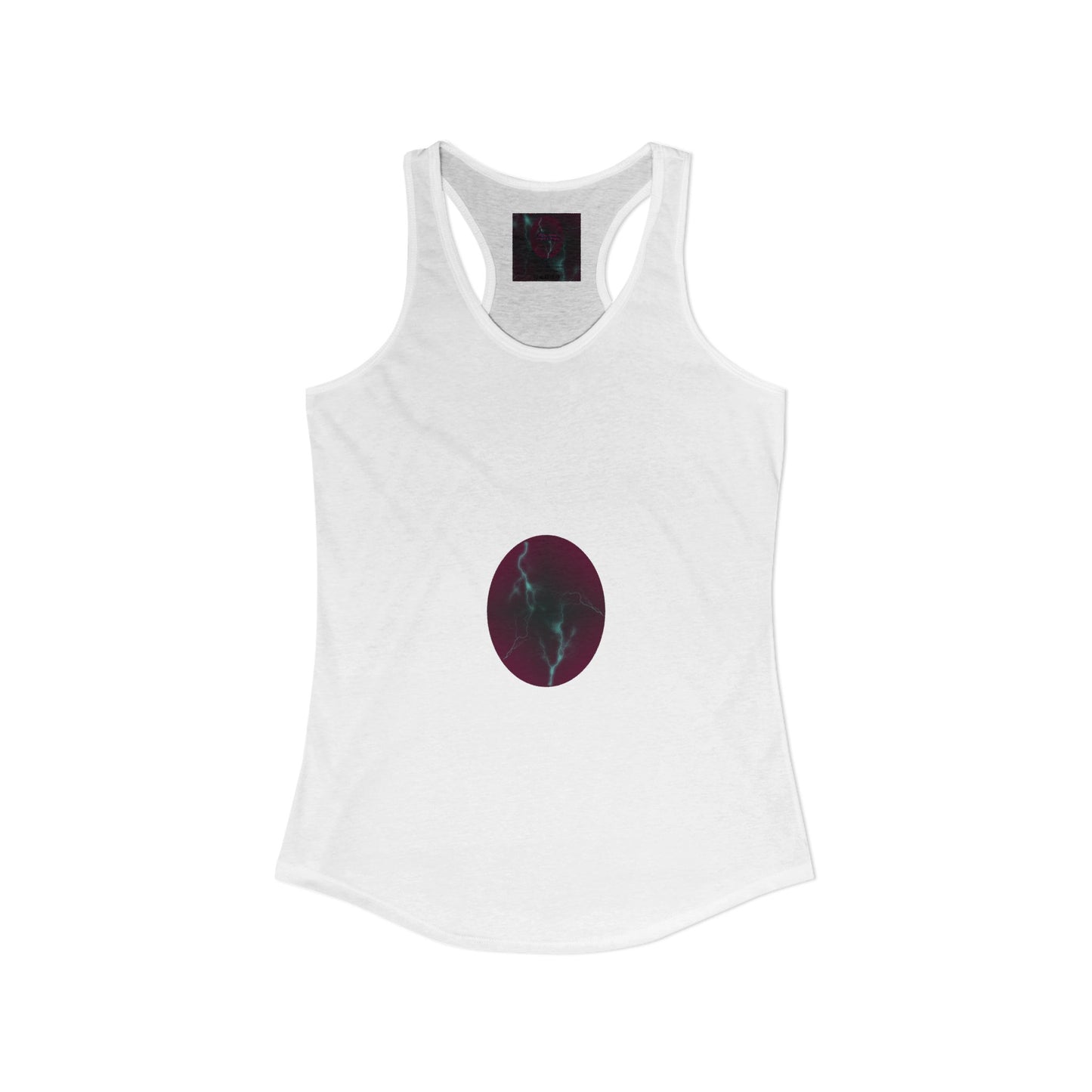 Cosmic Current - Electric Energy Women's Ideal Racerback Tank