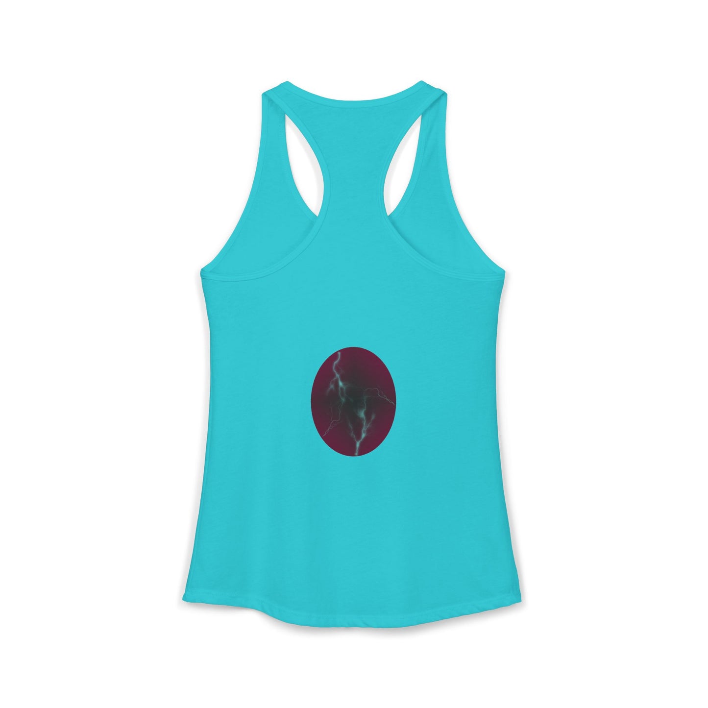 Cosmic Current - Electric Energy Women's Ideal Racerback Tank