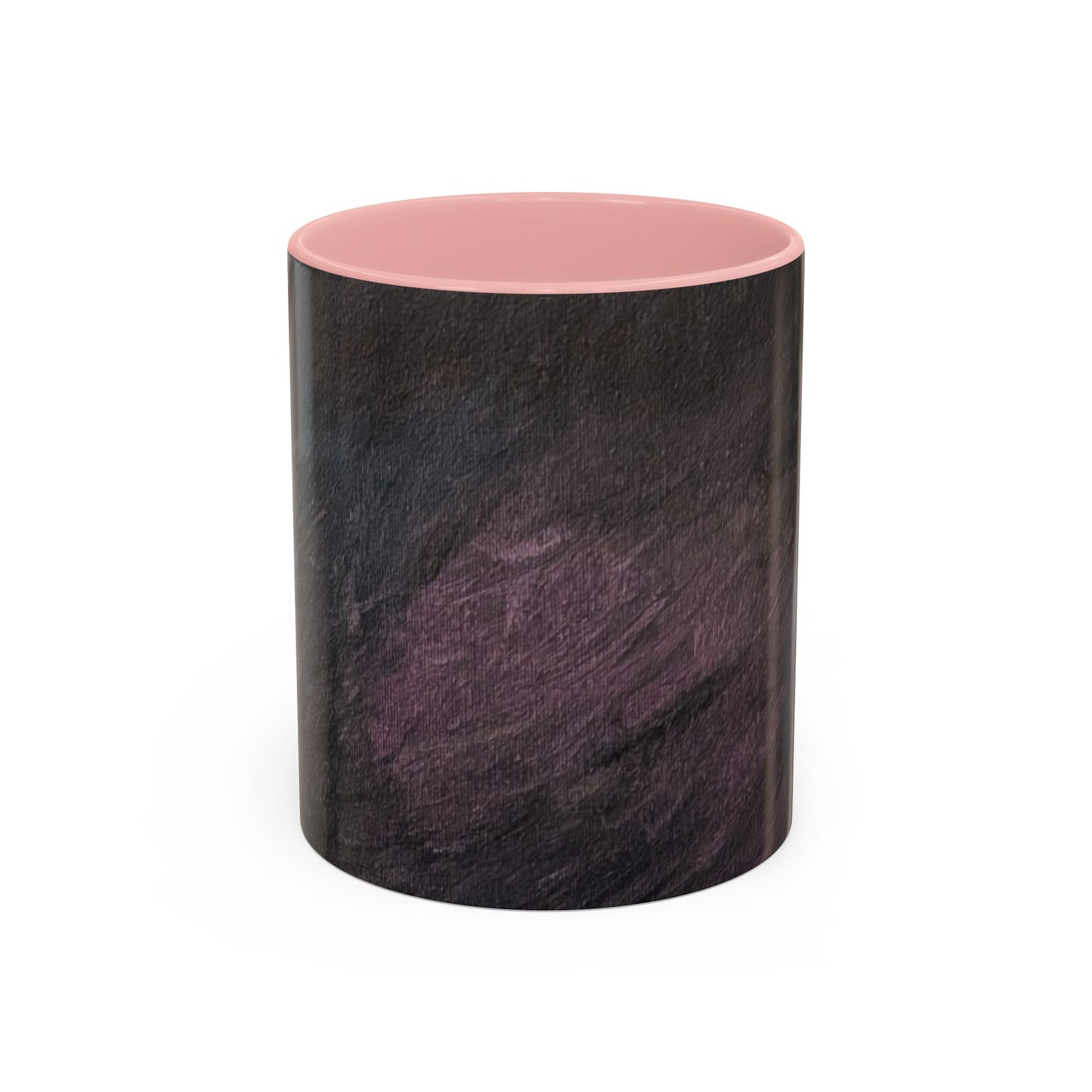 Abstract Dark Marble Art Coffee Mug — Ceramic Accent (11/15 oz)