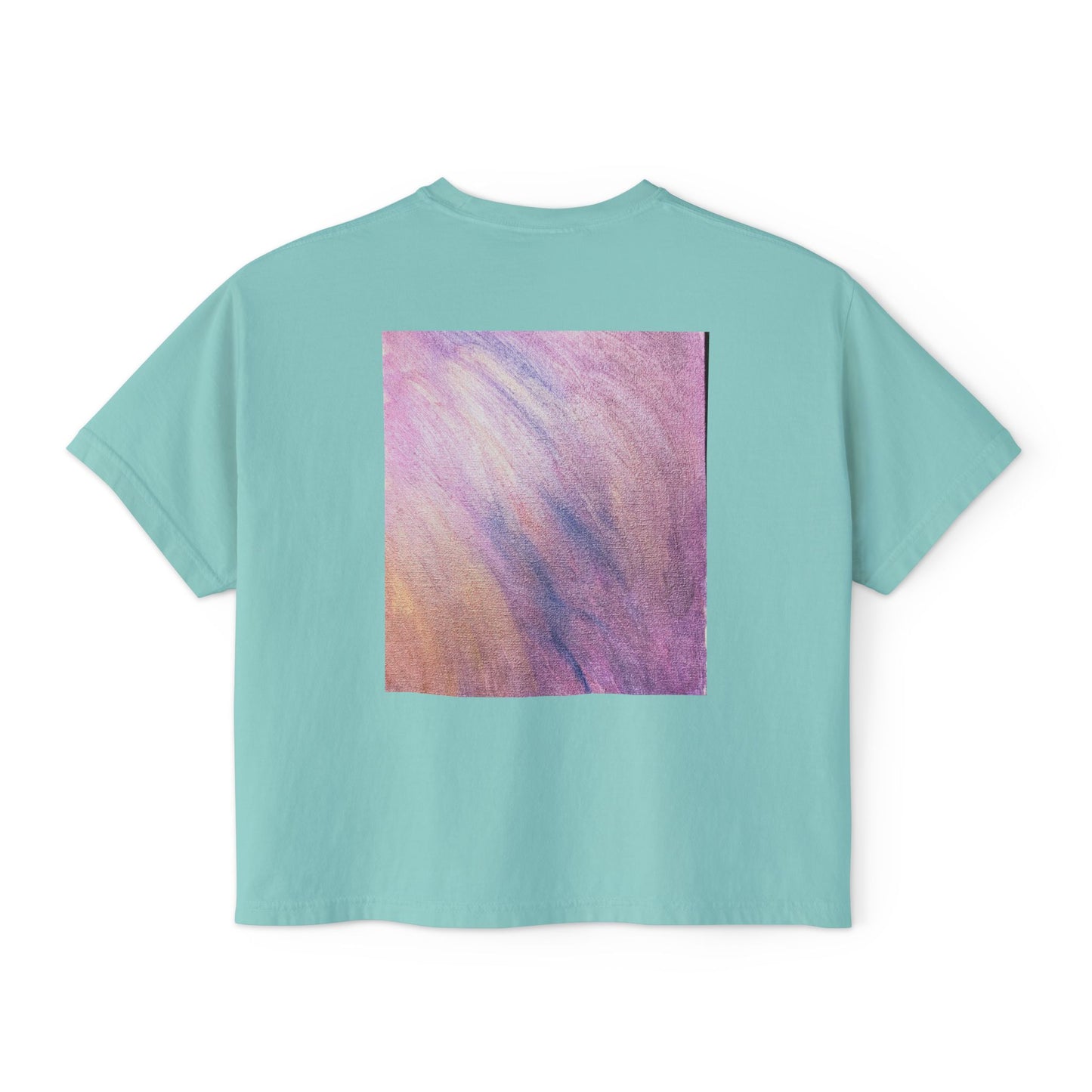"Dreamwave Drift" Square Boxy Tee
