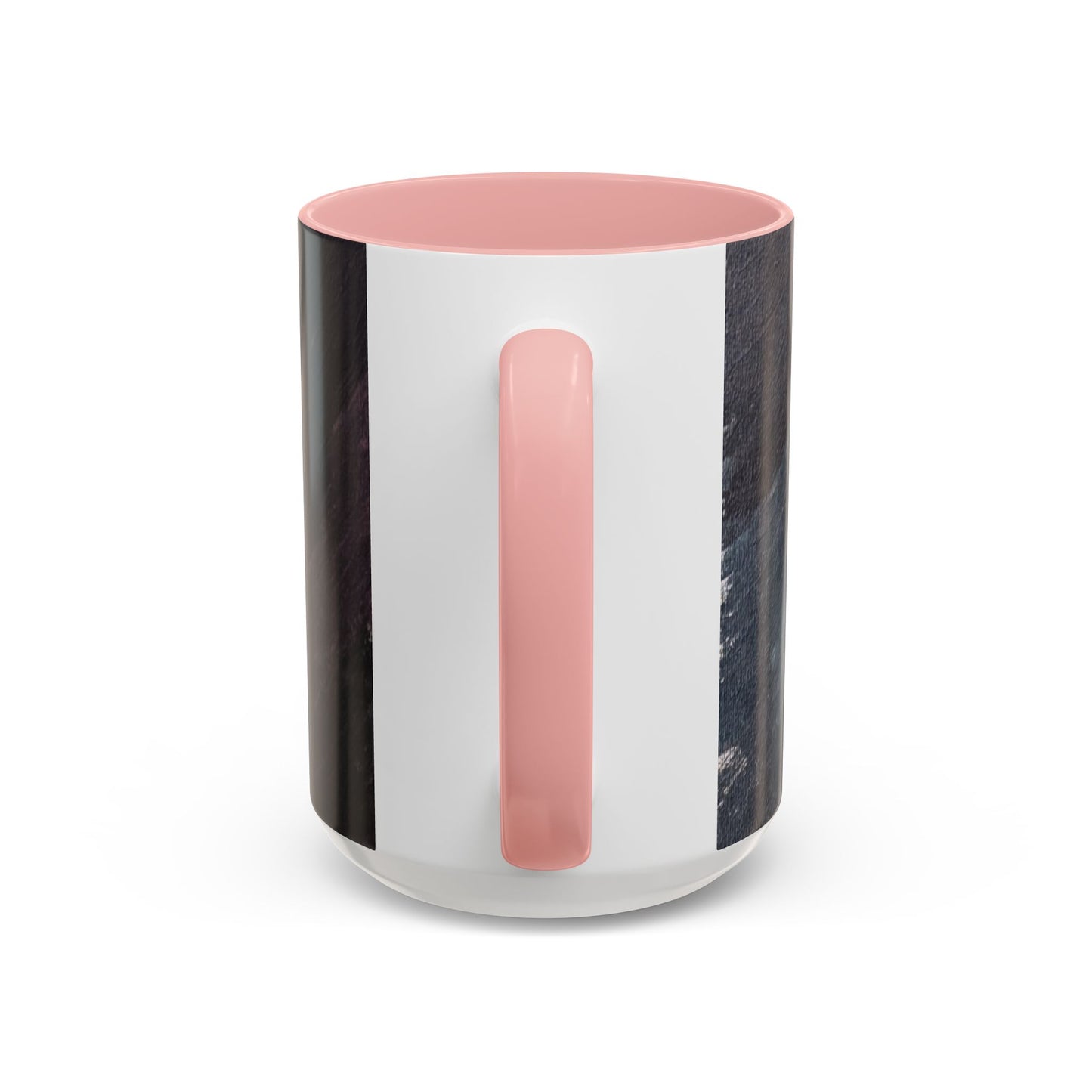 Abstract Dark Marble Art Coffee Mug — Ceramic Accent (11/15 oz)