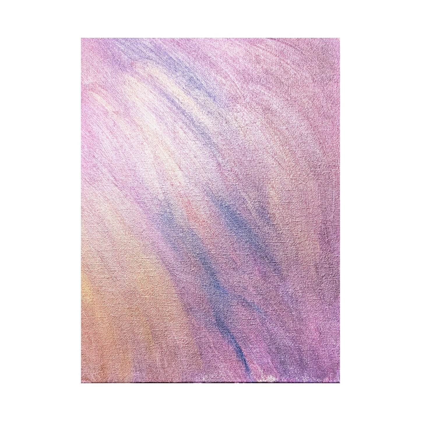 "Dreamwave Drift" Moody Abstract Art Matte Poster — Purple Pink Wall Art (Vertical)