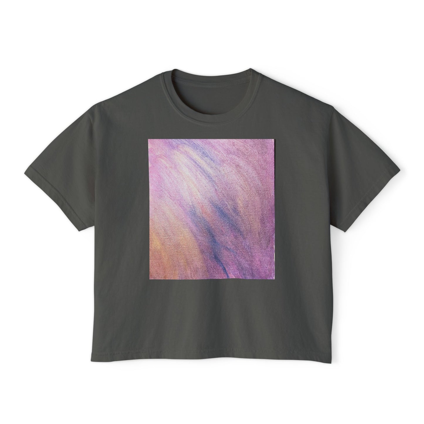 "Dreamwave Drift" Square Boxy Tee