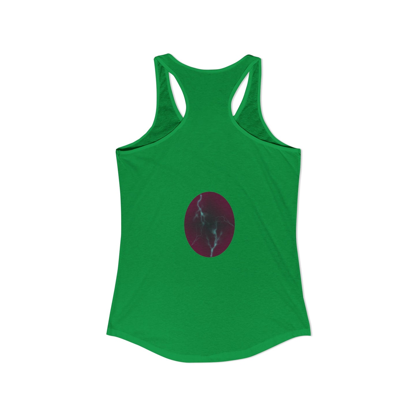 Cosmic Current - Electric Energy Women's Ideal Racerback Tank