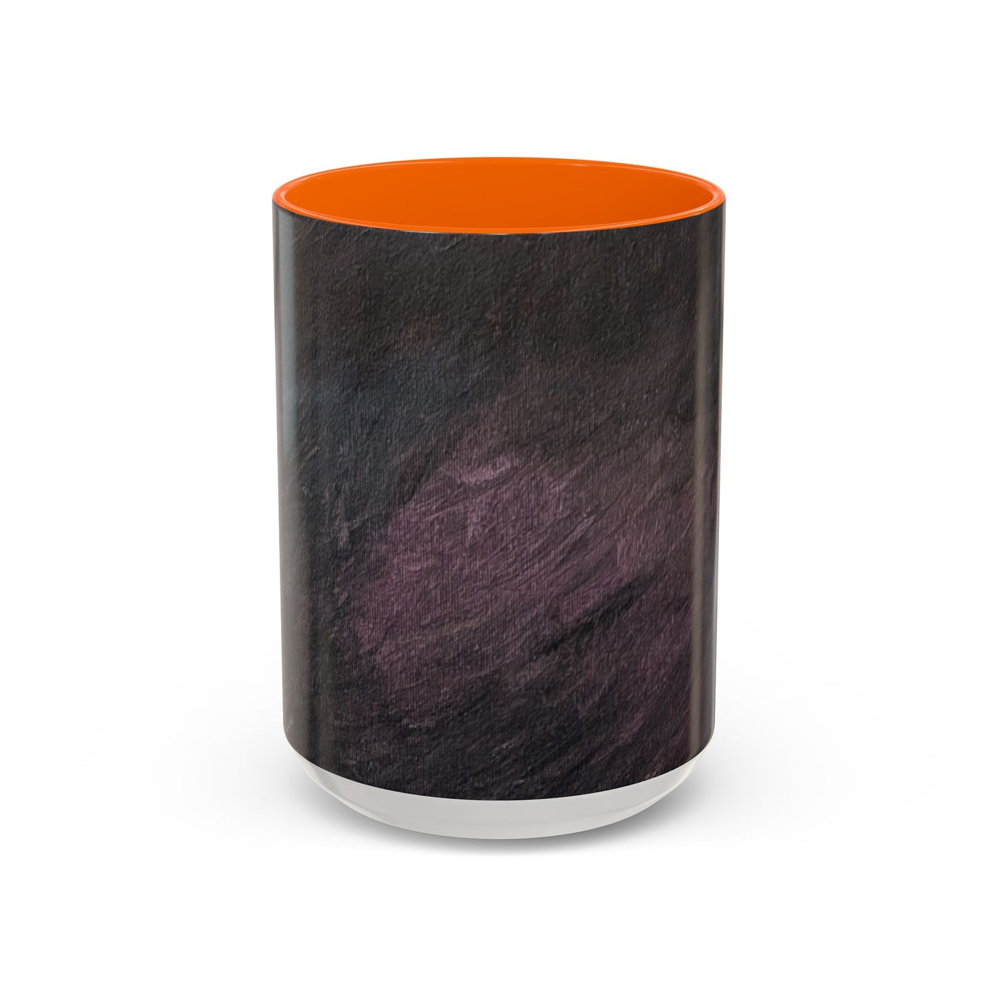 Abstract Dark Marble Art Coffee Mug — Ceramic Accent (11/15 oz)