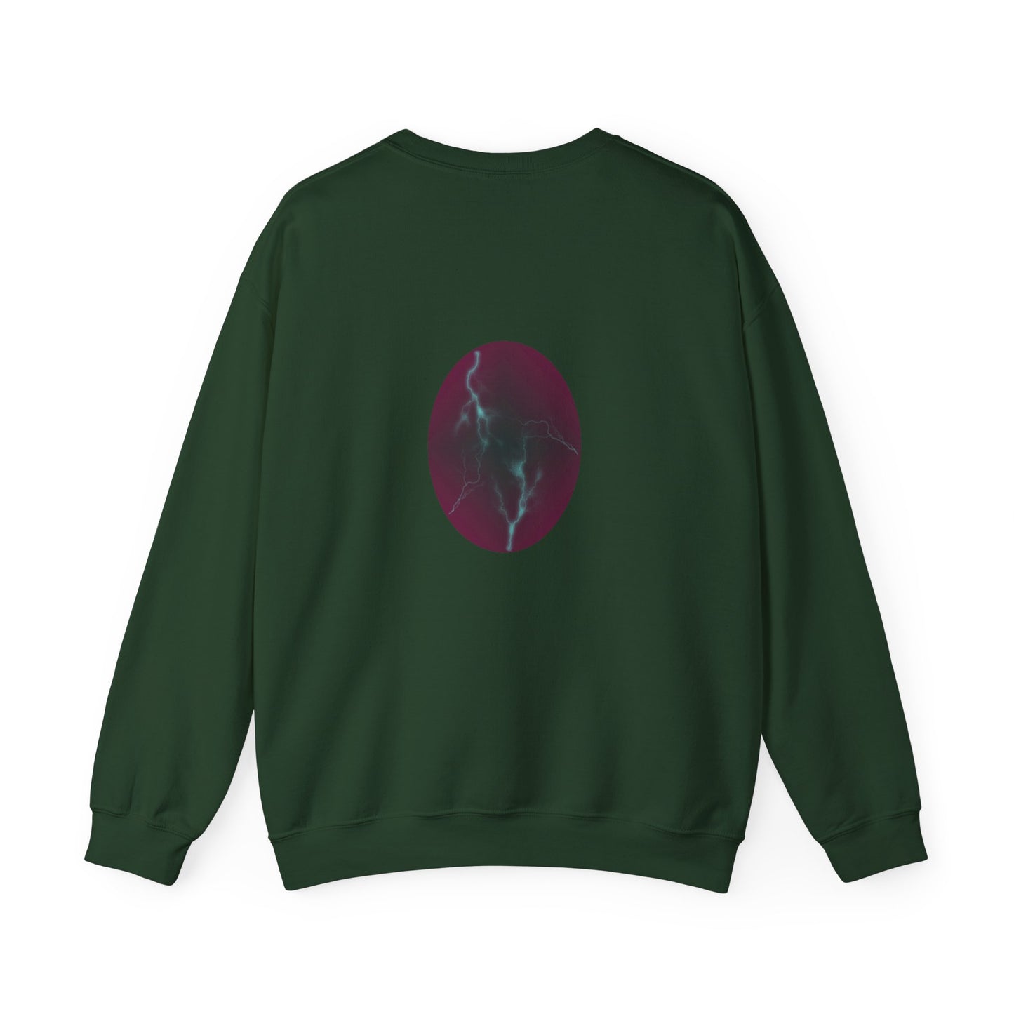 Cosmic Current Origin Dragon Egg Sweatshirt — Lightning Crack Design