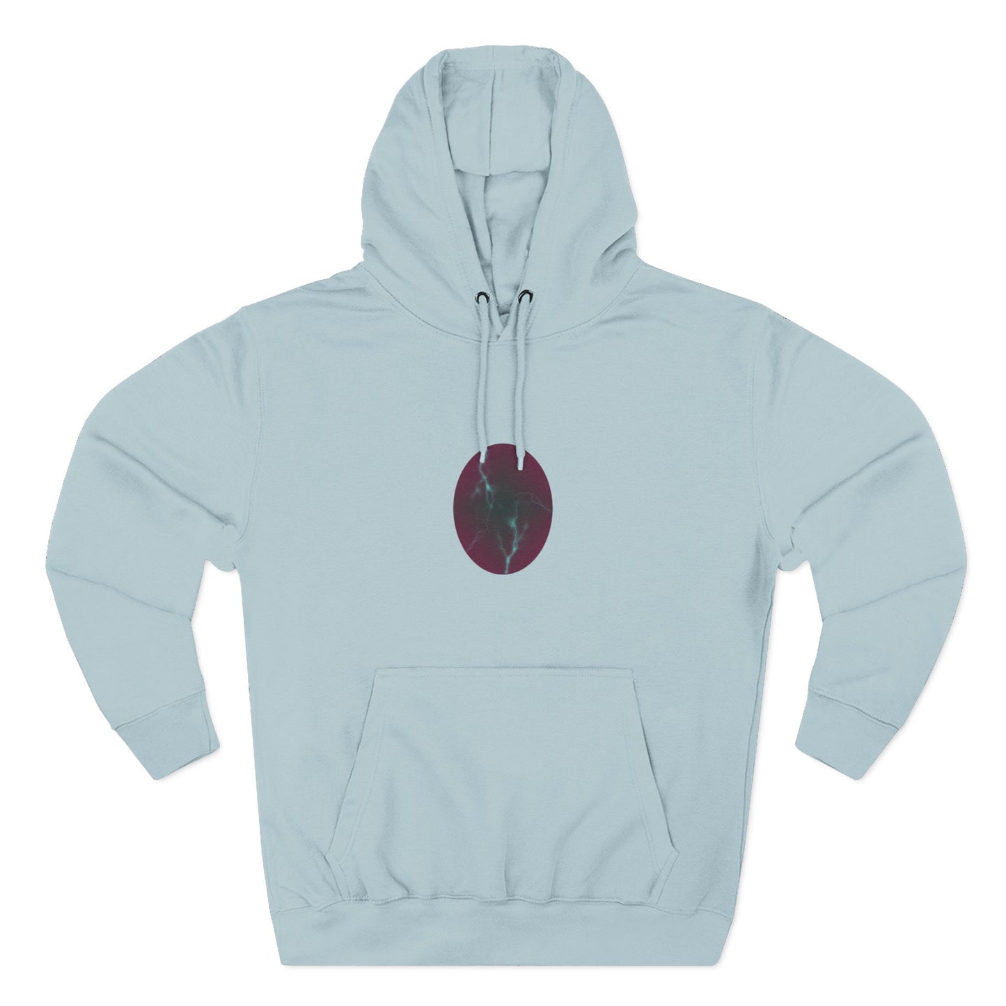 Cosmic Current – Dreamy Abstract Electric Flow Unisex Hoodie Sweatshirt