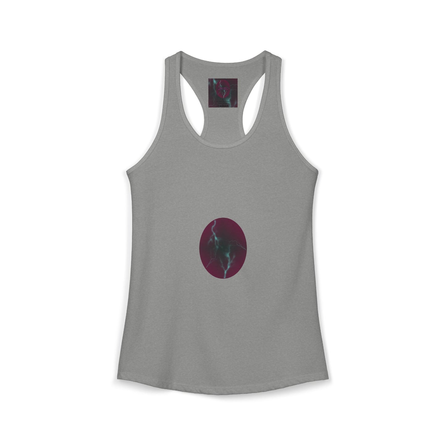 Cosmic Current - Electric Energy Women's Ideal Racerback Tank