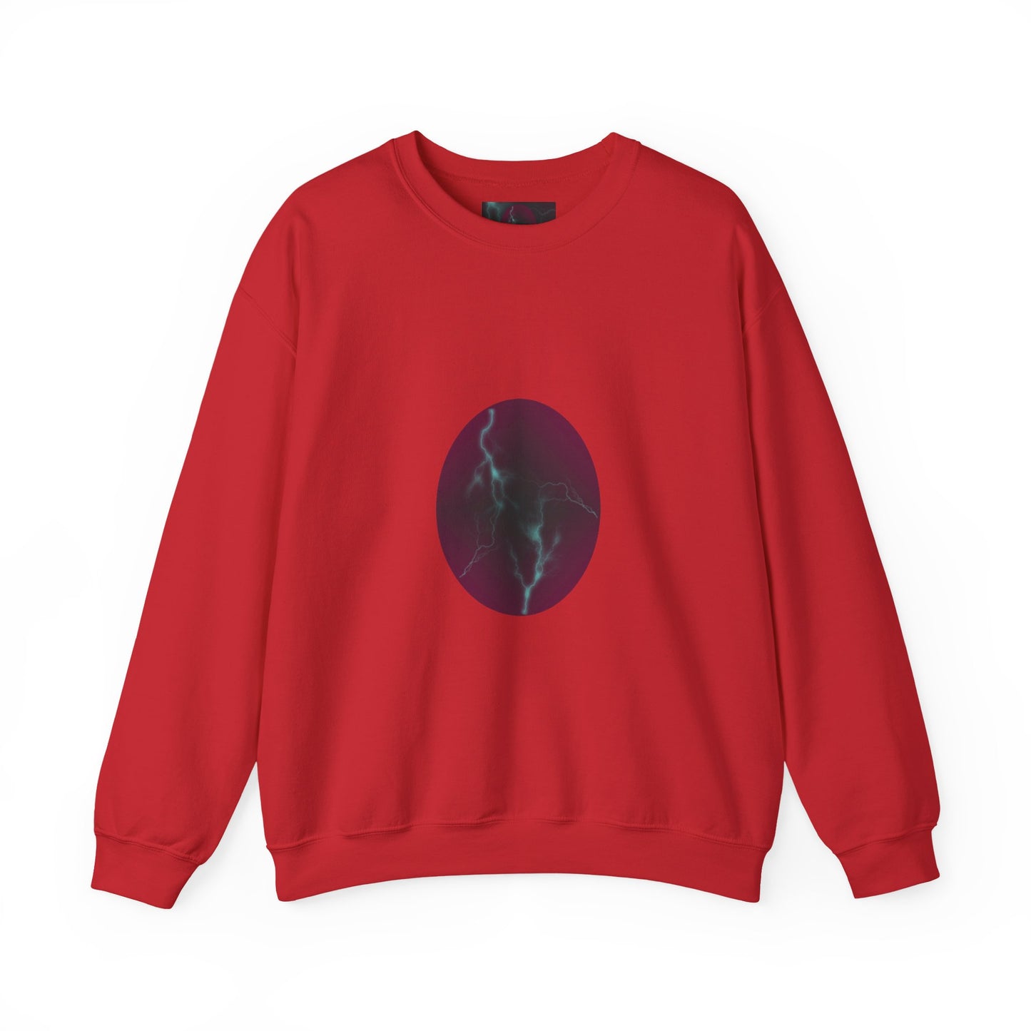 Cosmic Current Origin Dragon Egg Sweatshirt — Lightning Crack Design