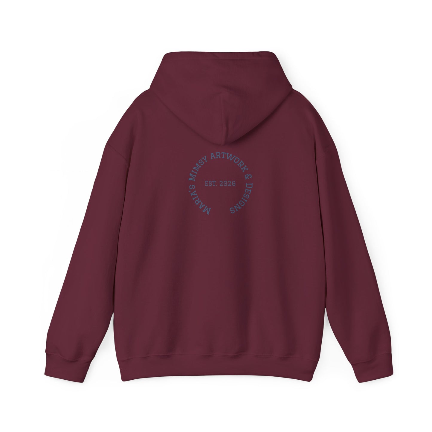 Cosmic Current Art Hoodie Sweatshirt