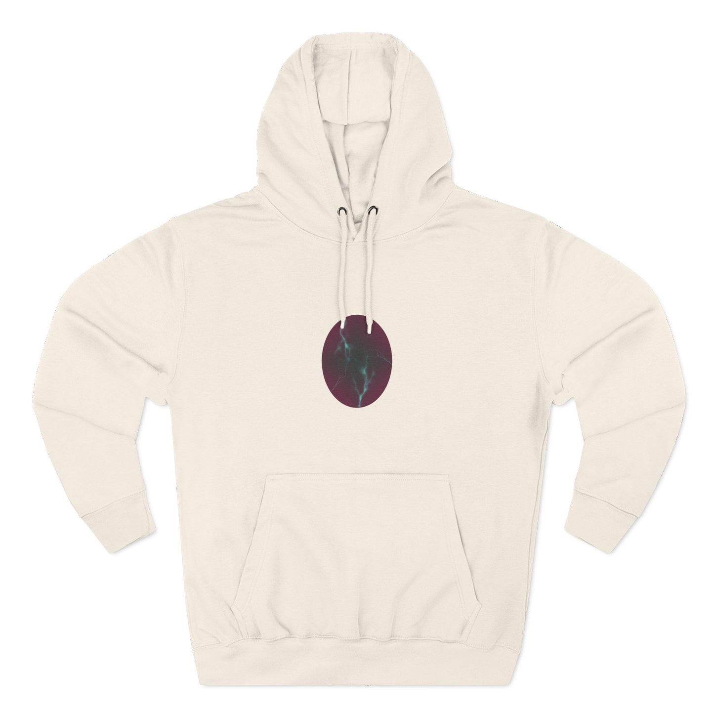 Cosmic Current – Dreamy Abstract Electric Flow Unisex Hoodie Sweatshirt