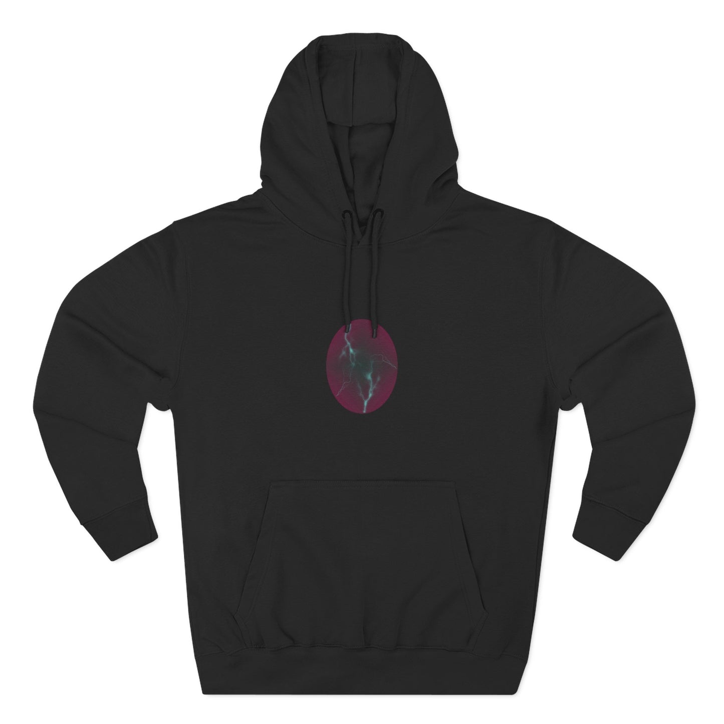 Cosmic Current – Dreamy Abstract Electric Flow Unisex Hoodie Sweatshirt