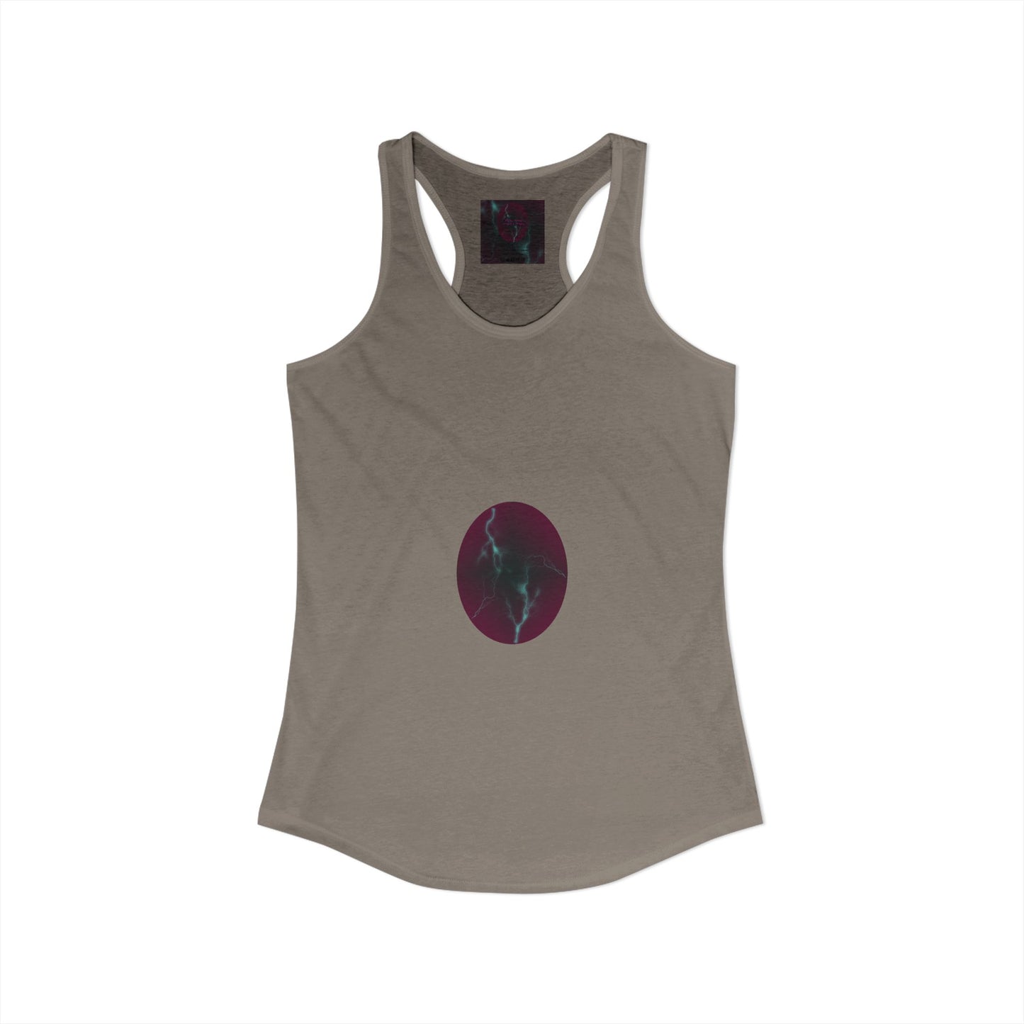 Cosmic Current - Electric Energy Women's Ideal Racerback Tank