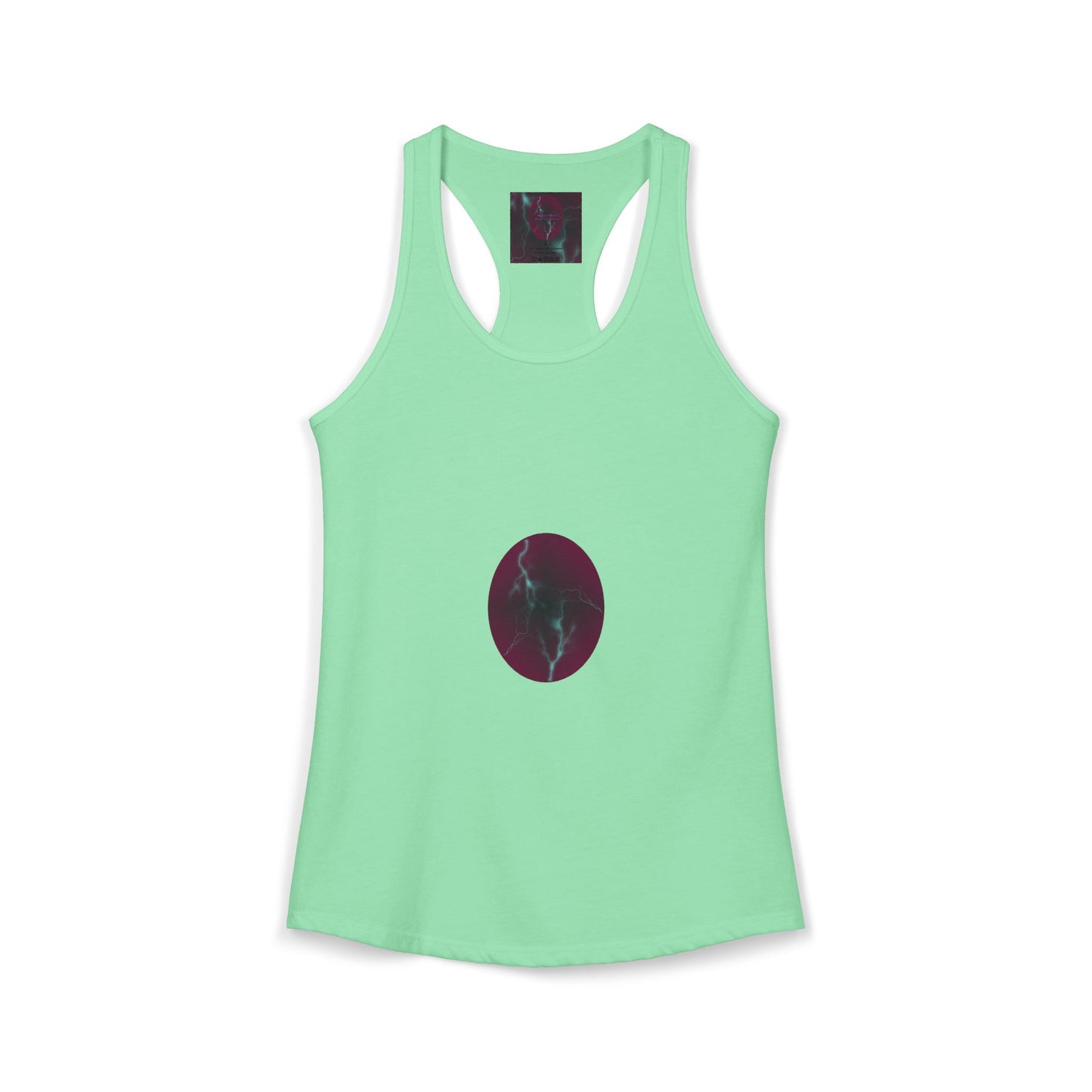 Cosmic Current - Electric Energy Women's Ideal Racerback Tank