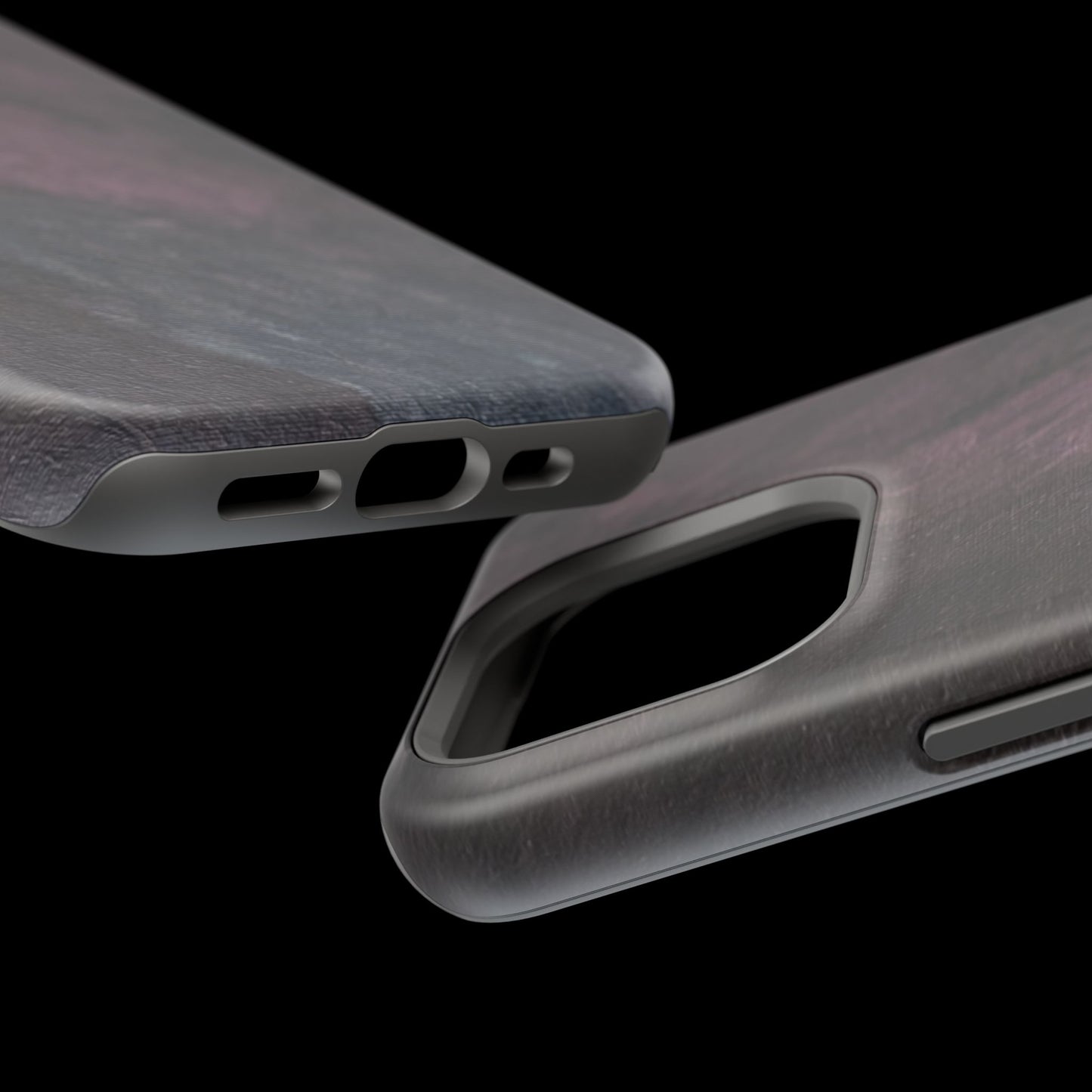 Magnetic Impact-Resistant Case — Lavender & Dusky Pink Artwork by Maria