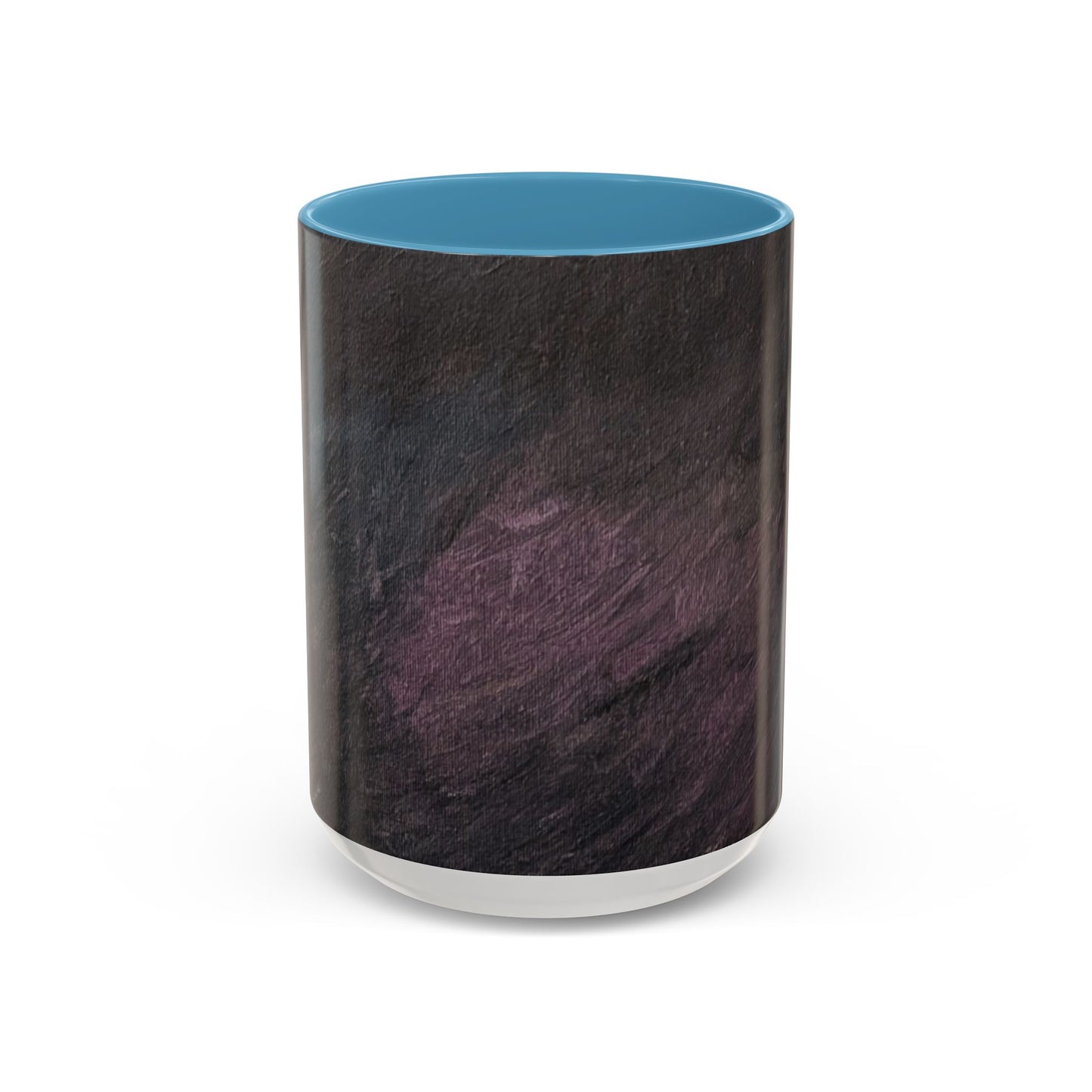 Abstract Dark Marble Art Coffee Mug — Ceramic Accent (11/15 oz)