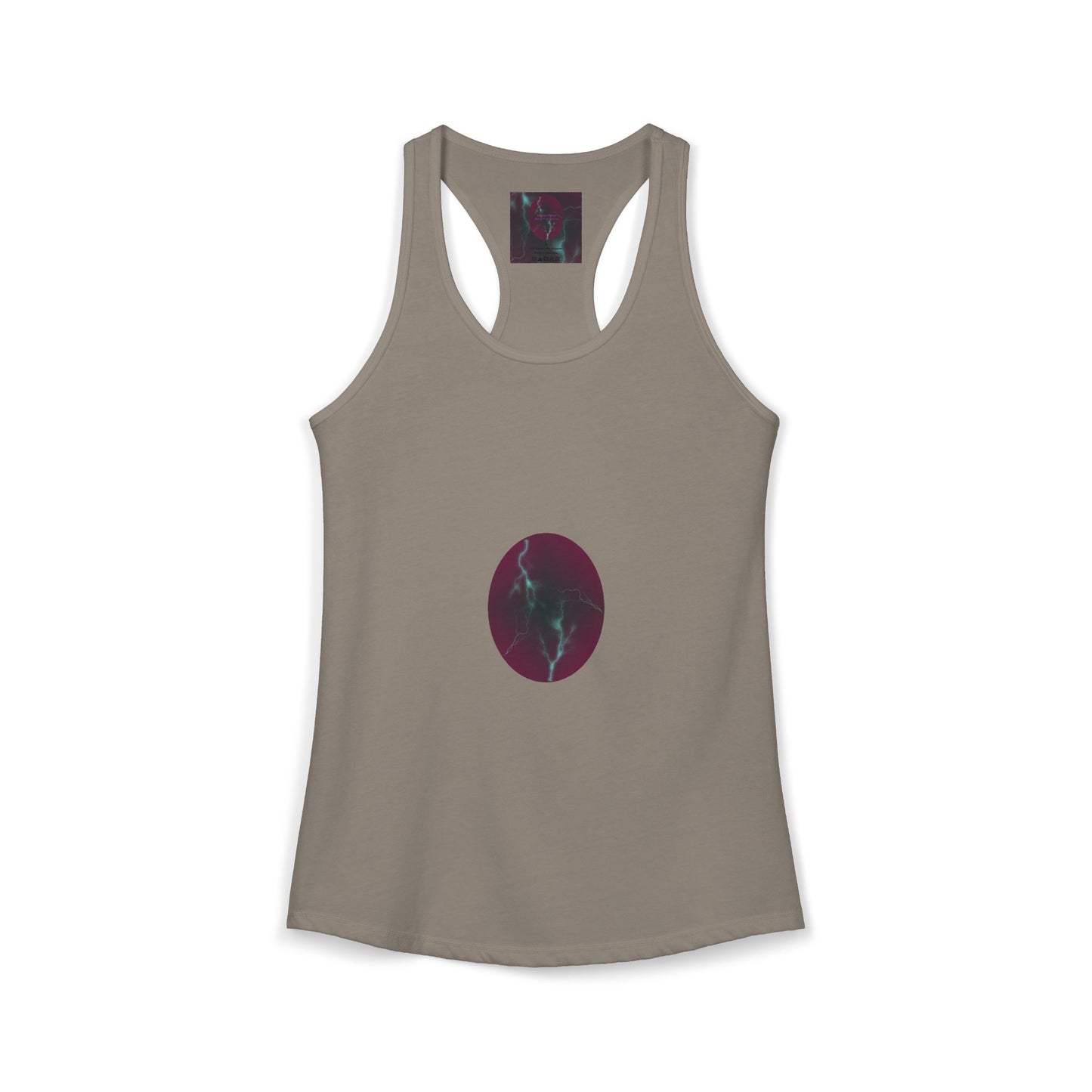 Cosmic Current - Electric Energy Women's Ideal Racerback Tank