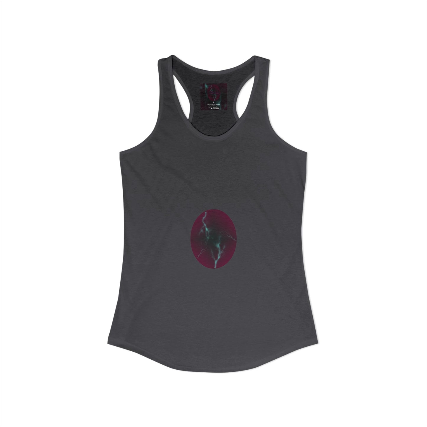 Cosmic Current - Electric Energy Women's Ideal Racerback Tank