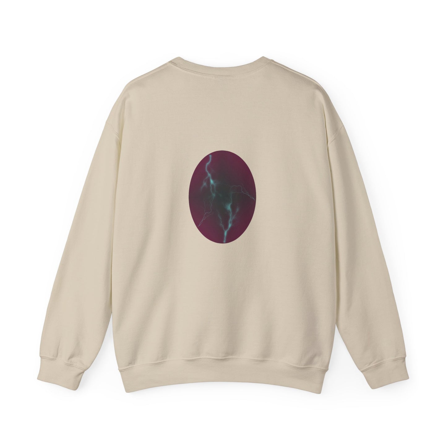 Cosmic Current Origin Dragon Egg Sweatshirt — Lightning Crack Design