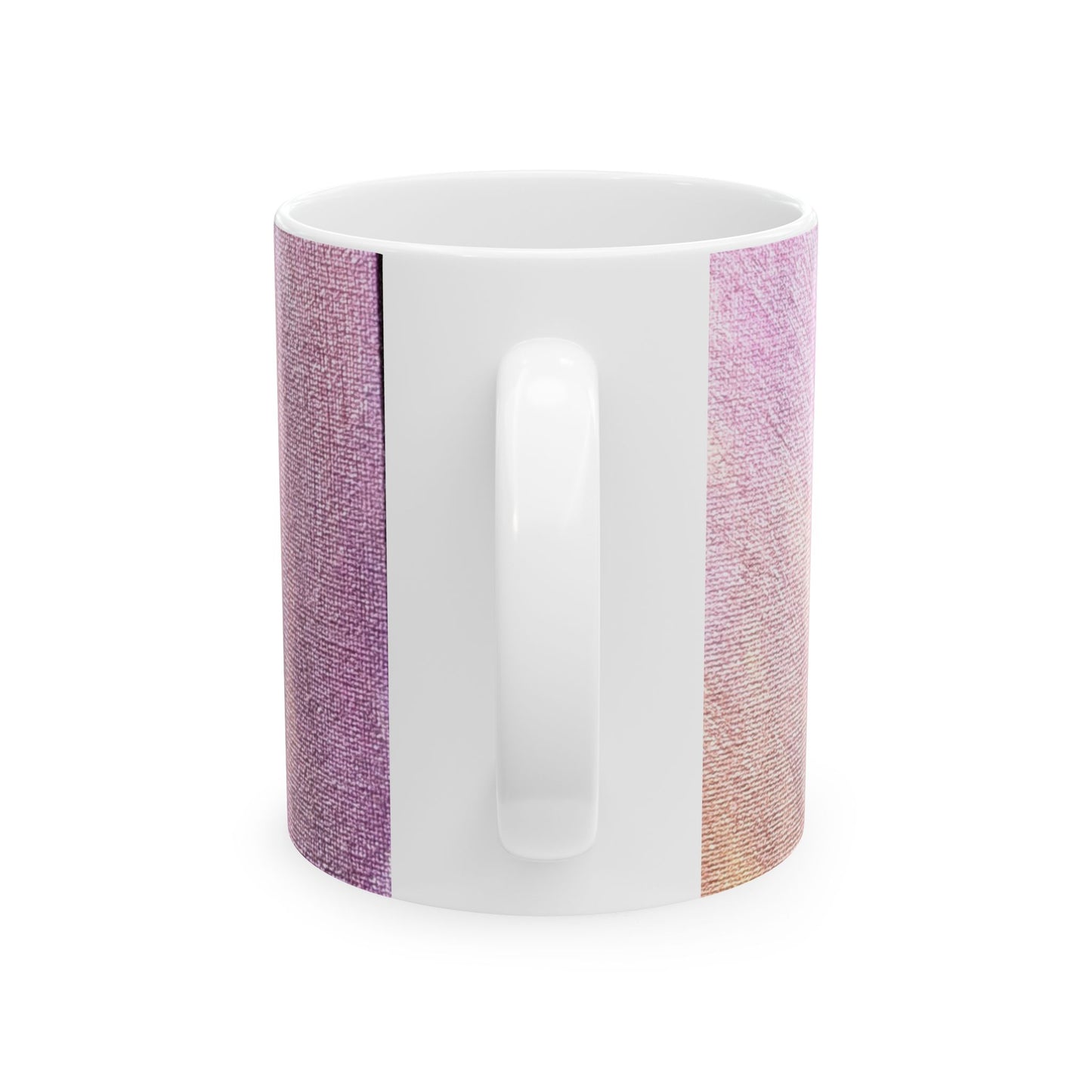 "Dreamwave Drift" Ceramic Mug — Soft Pink & Lavender Gradient (11oz, 15oz)